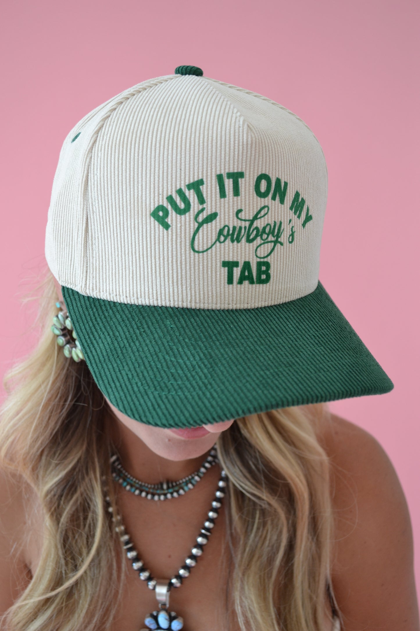 The Put It On My Cowboy's Tab Cap