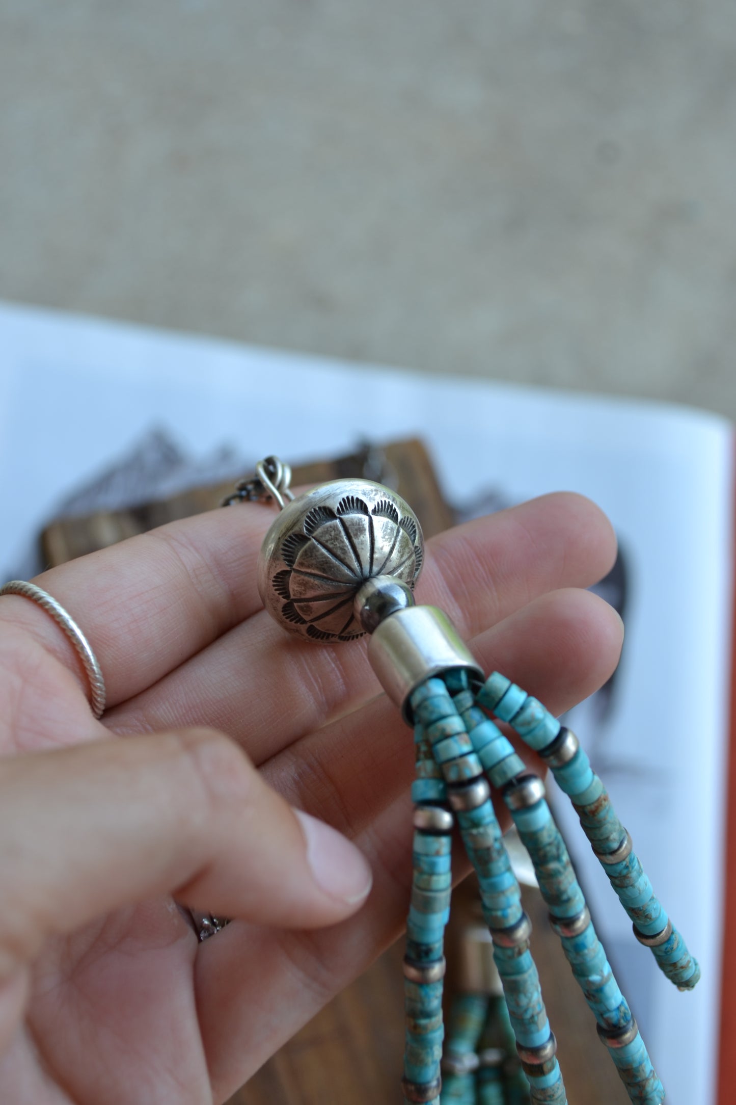 The Tesella Tassel Necklace