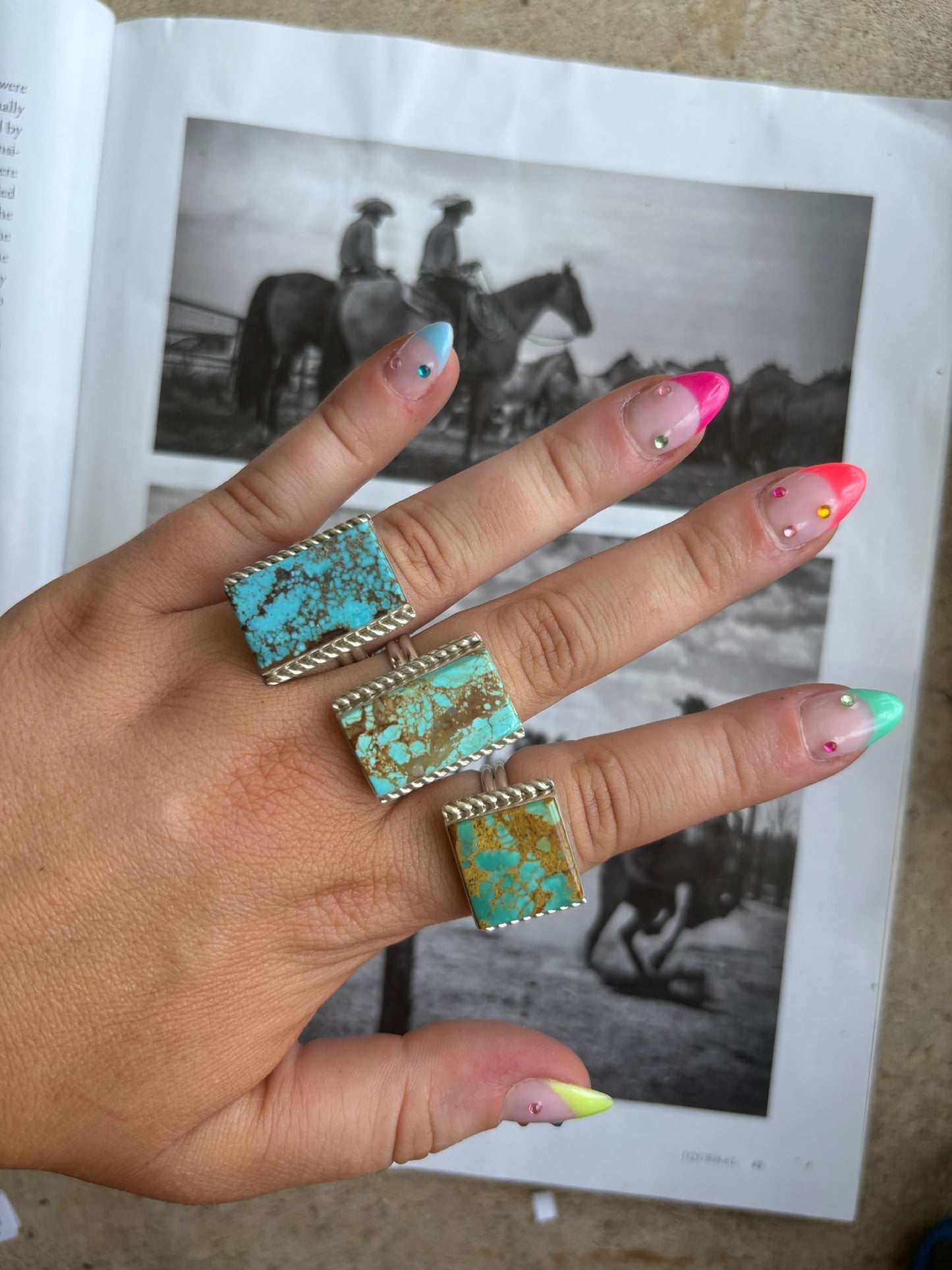 The Talmadge Rings SIZE 9