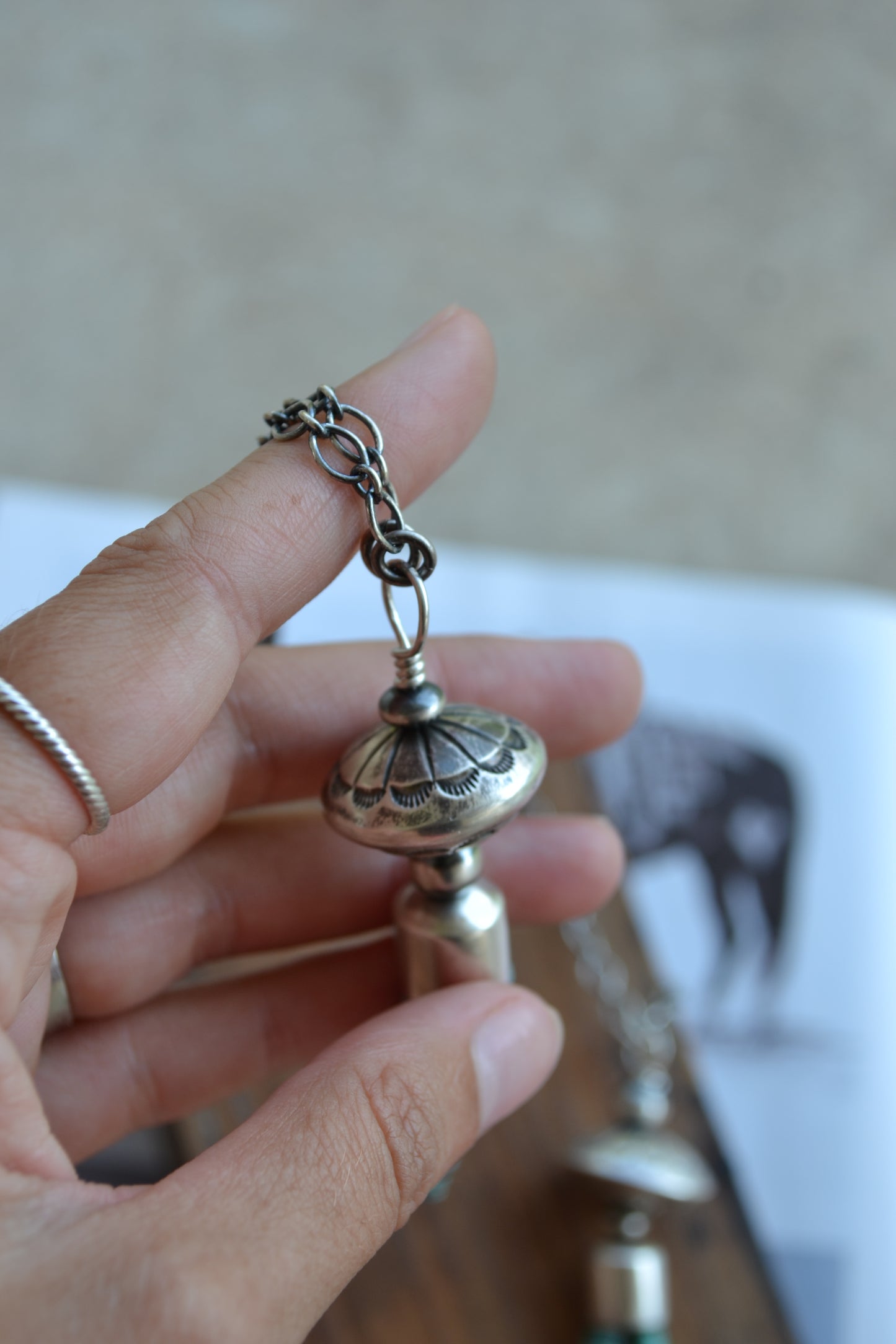 The Tesella Tassel Necklace