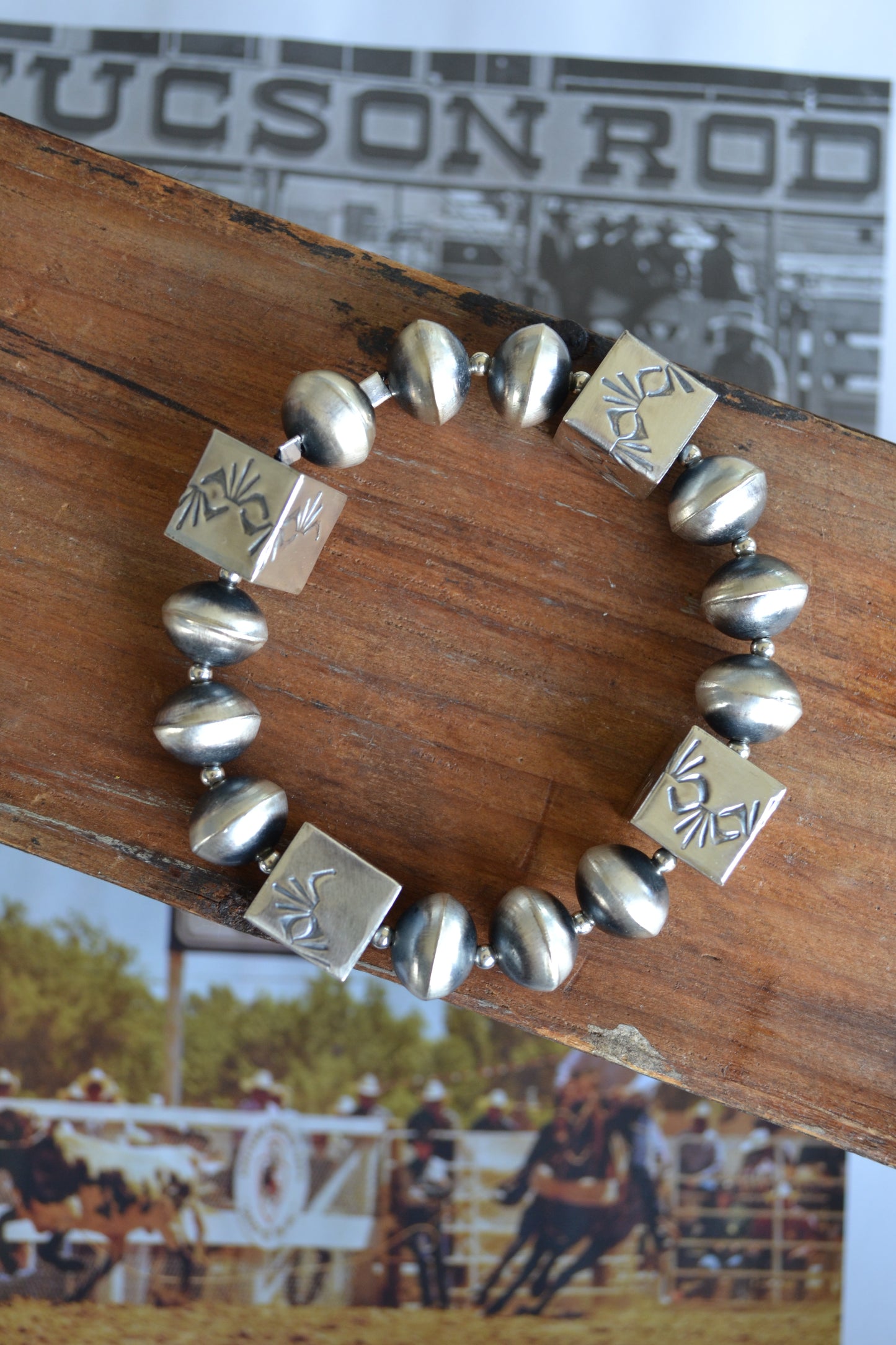 The Silverton 14mm Stretch Navajo Bracelet