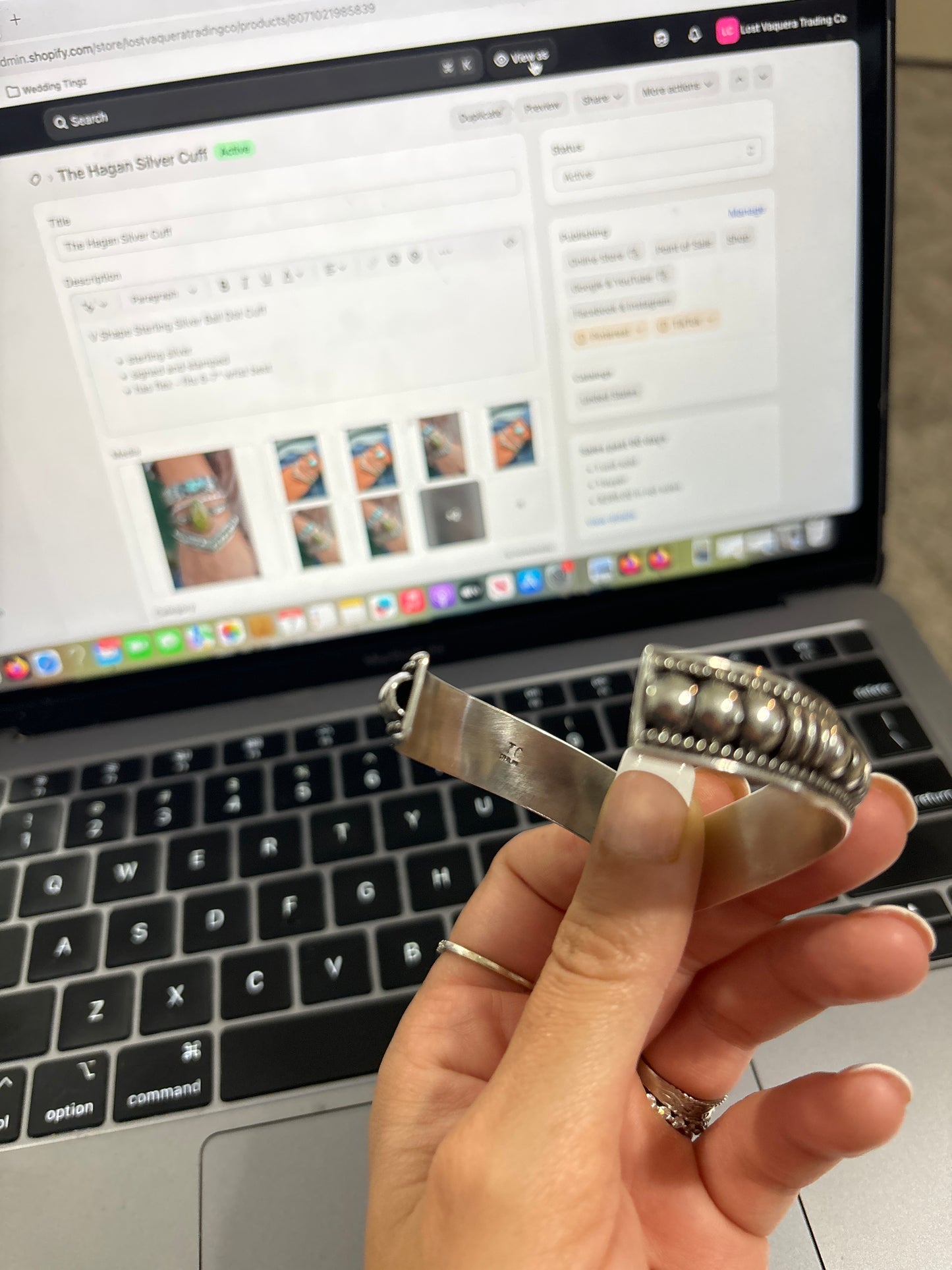 The Hagan Silver Cuff