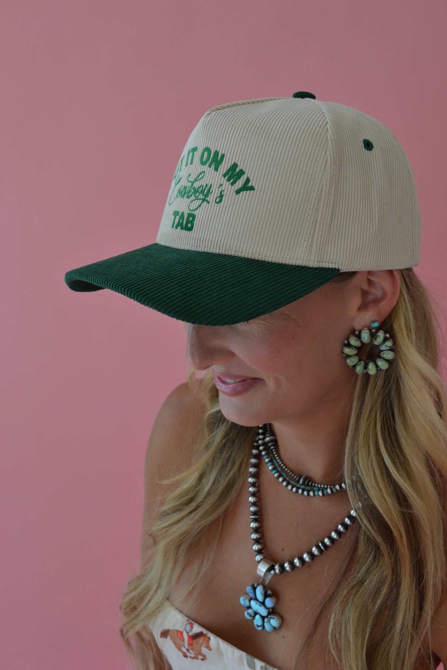 The Put It On My Cowboy's Tab Cap