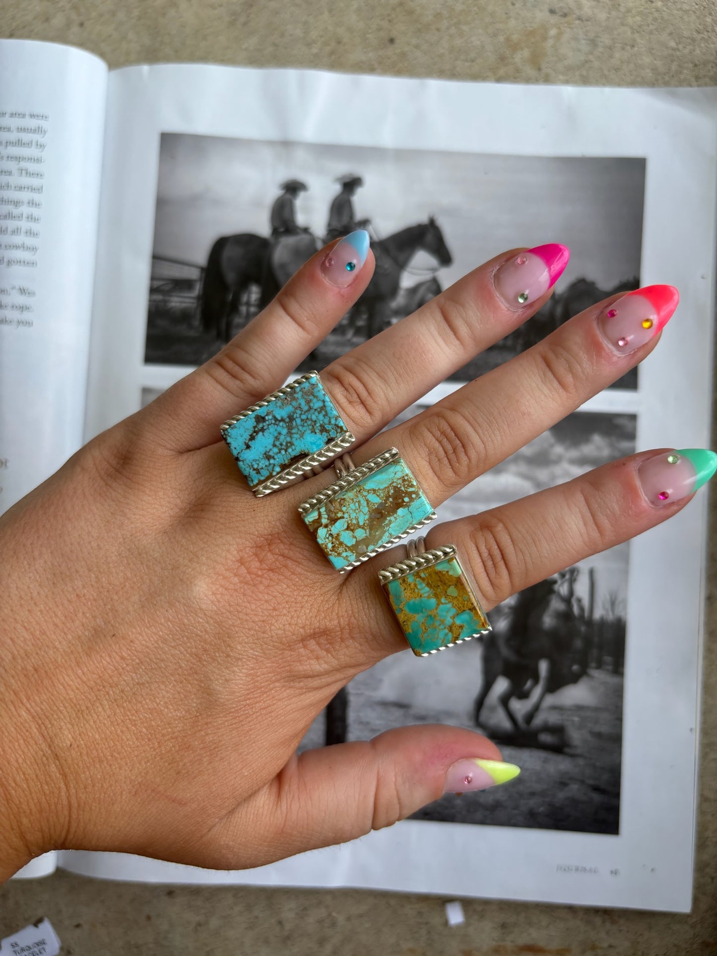 The Talmadge Rings SIZE 9