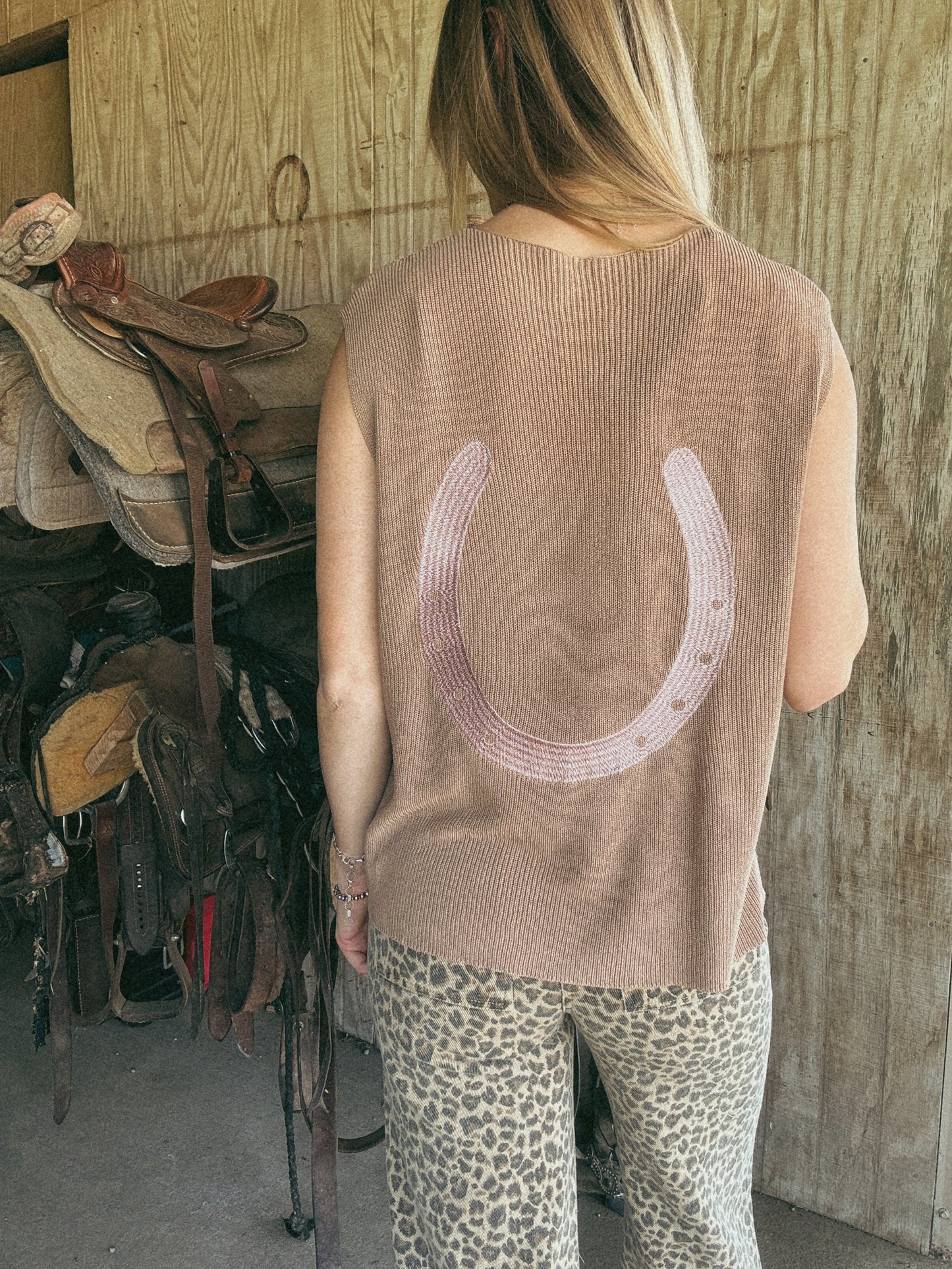 The Suerte Vest Top