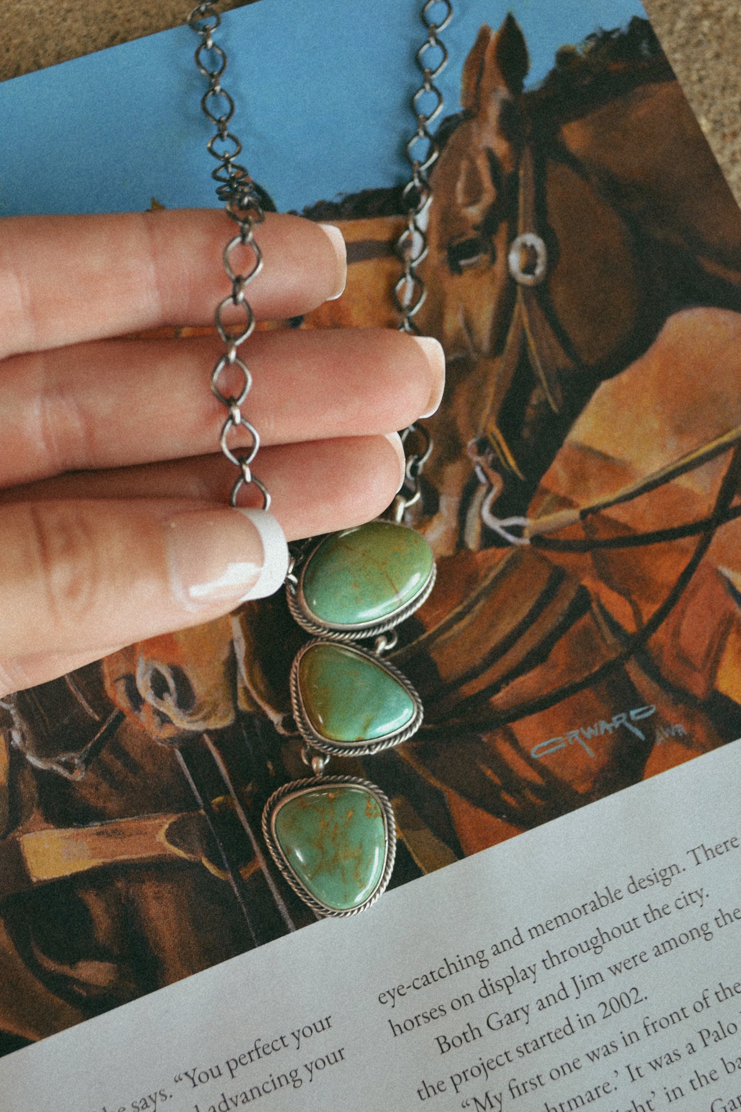 The Laia Lariat Necklace