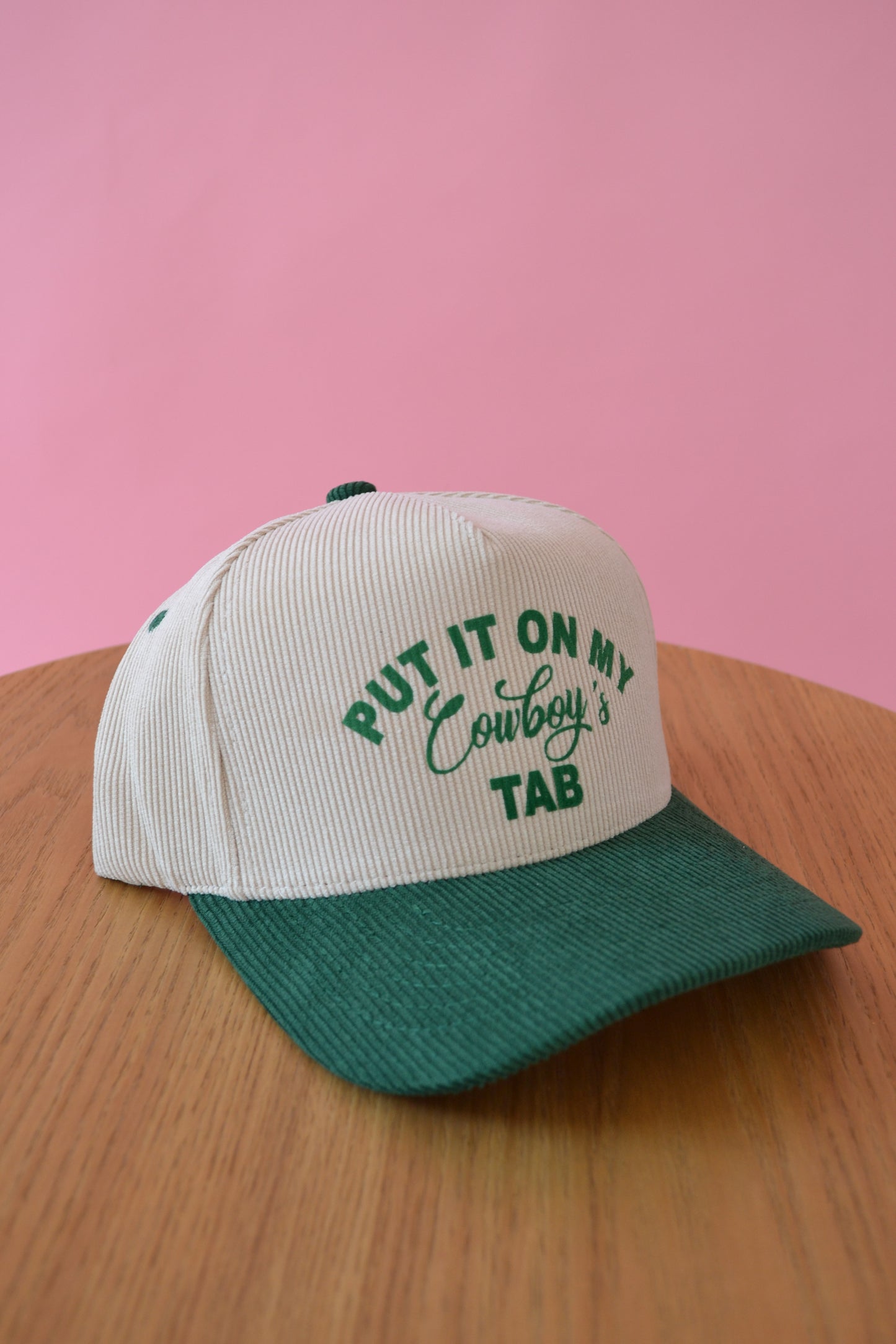 The Put It On My Cowboy's Tab Cap