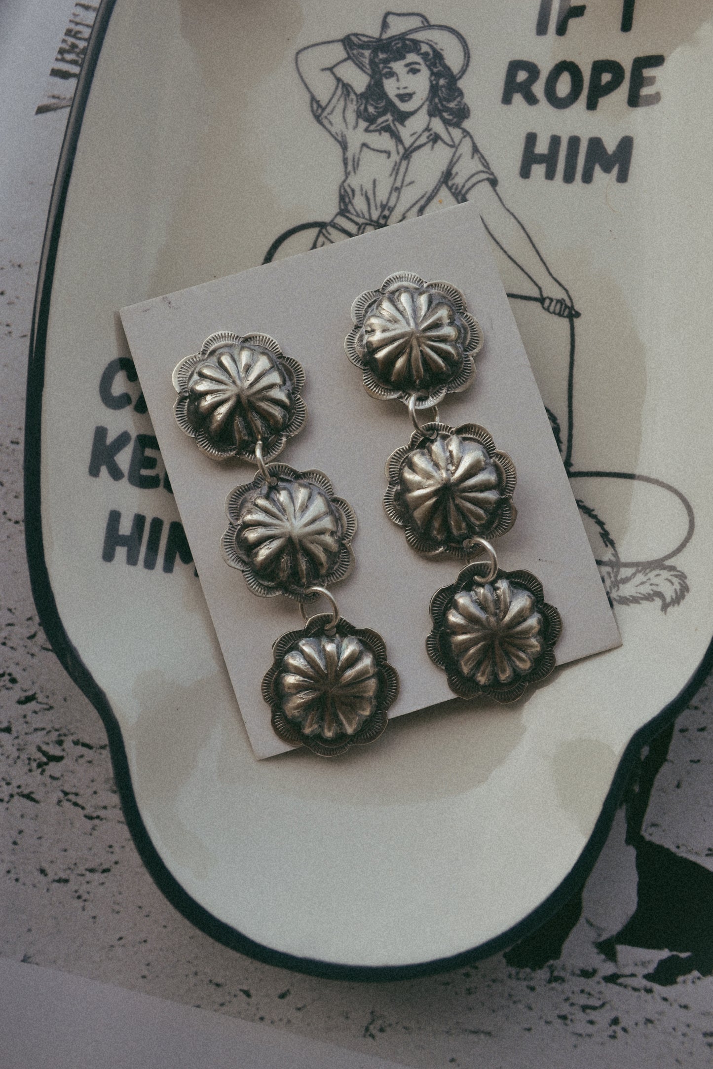 The Amaryllis Dangle Earrings