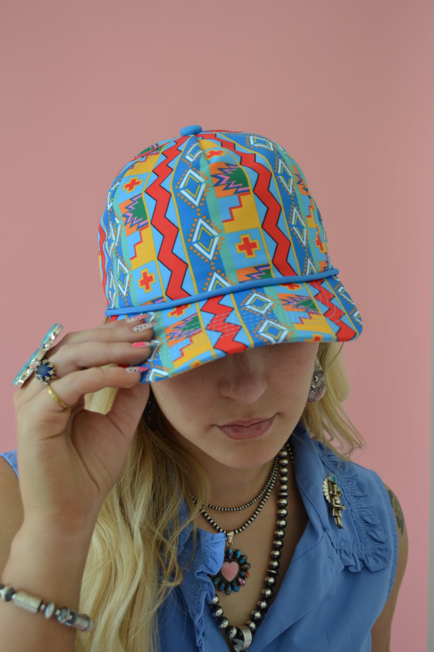 The Meridian Cap in Blue