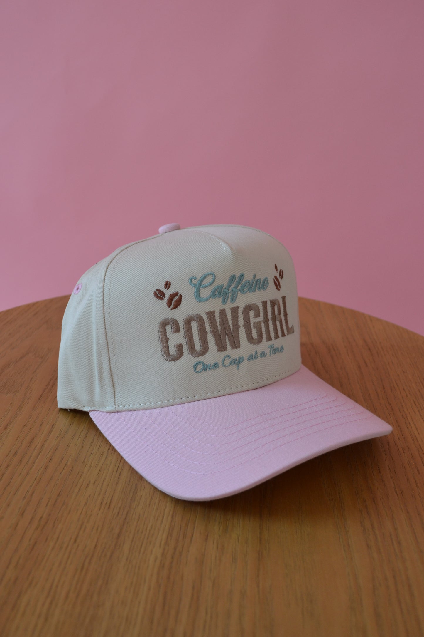 The Caffiene Cowgirl Cap