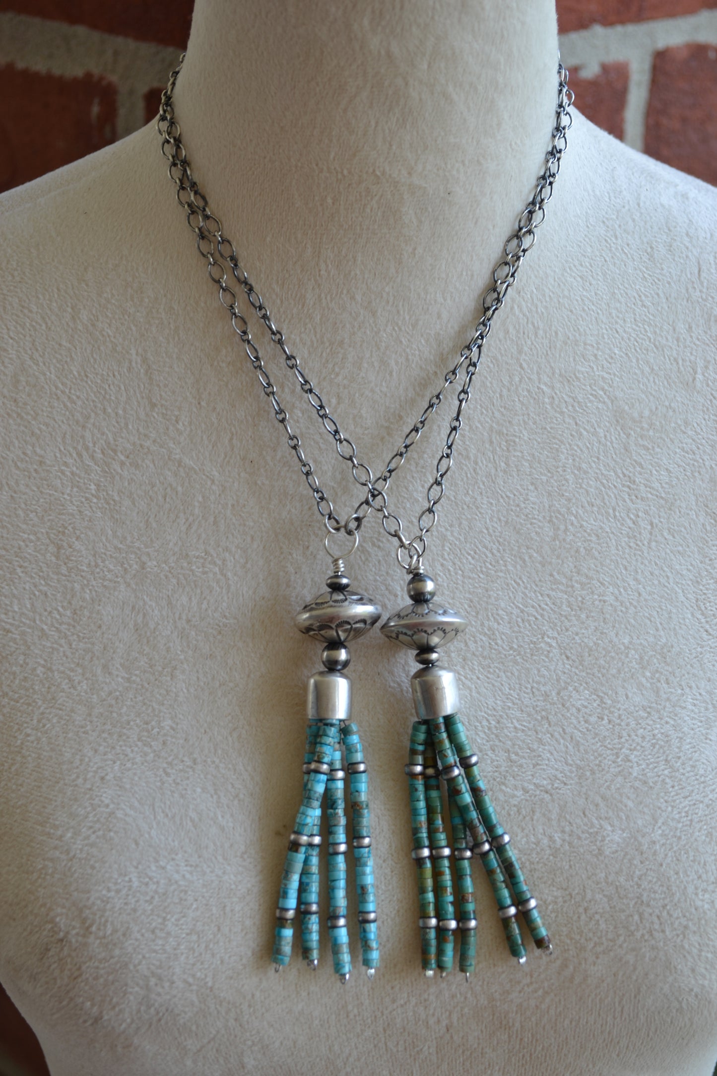 The Tesella Tassel Necklace