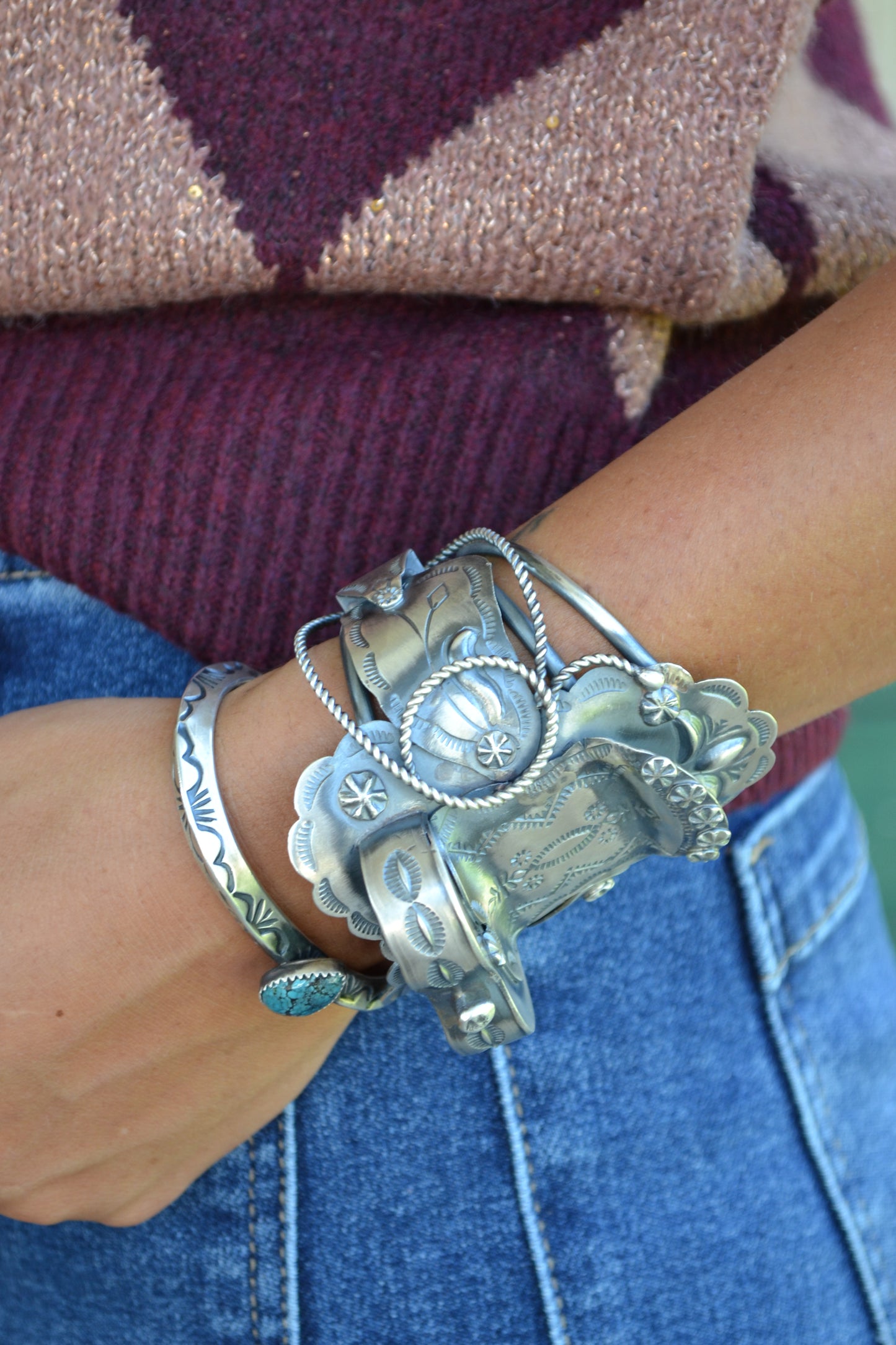 The Tex Saddle Cuff