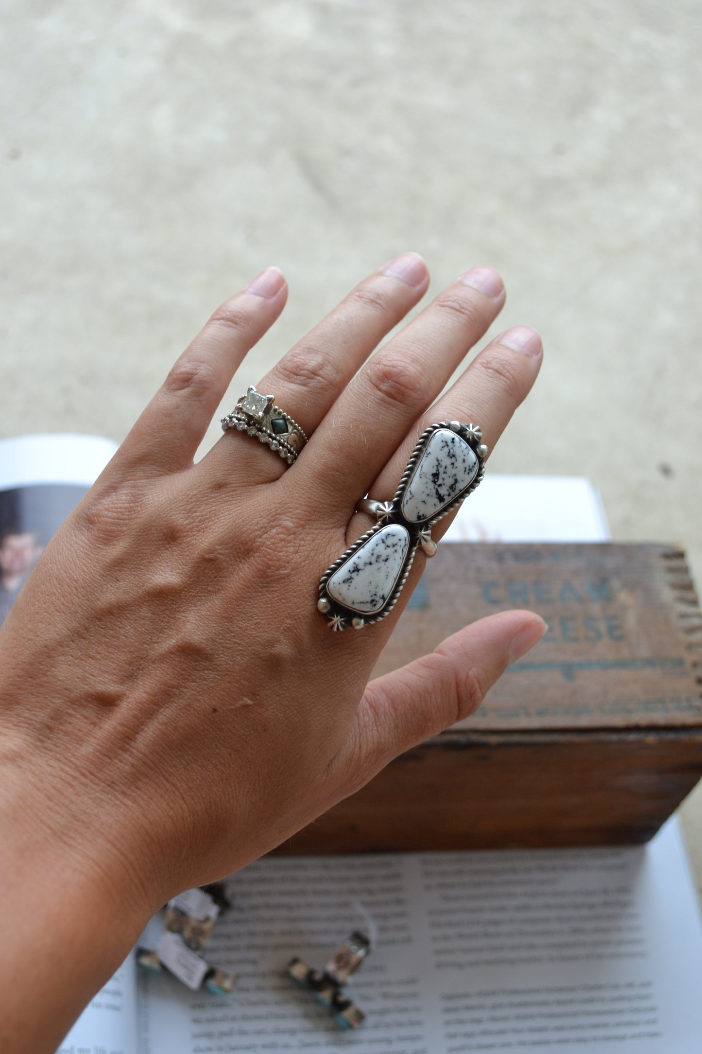 The Belone Adjustable Ring