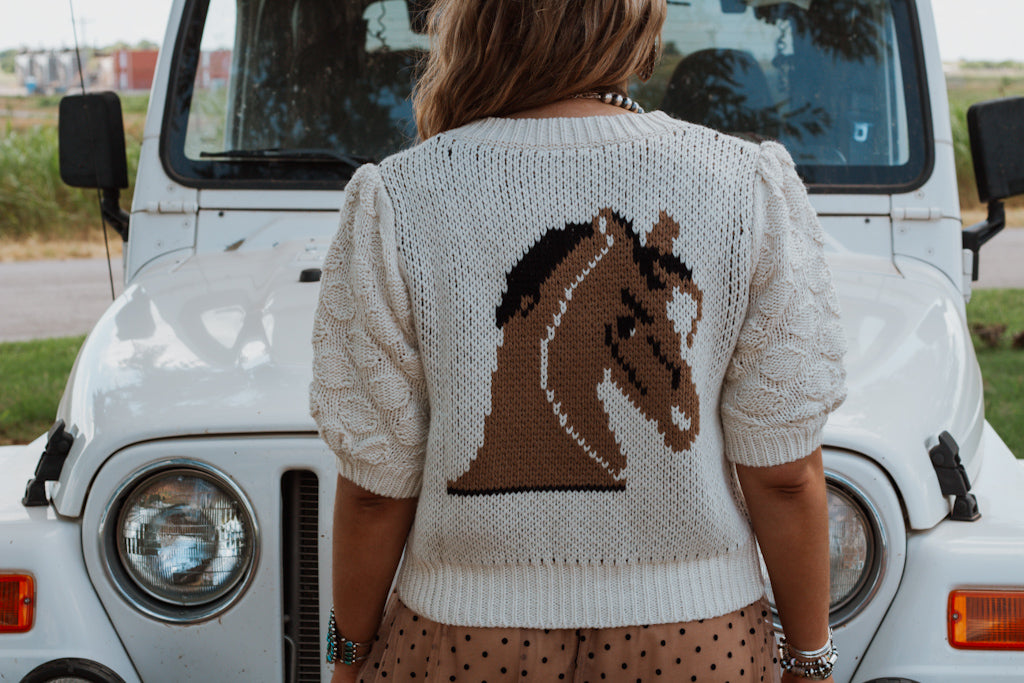 The Faye Sweater Top XSMALL