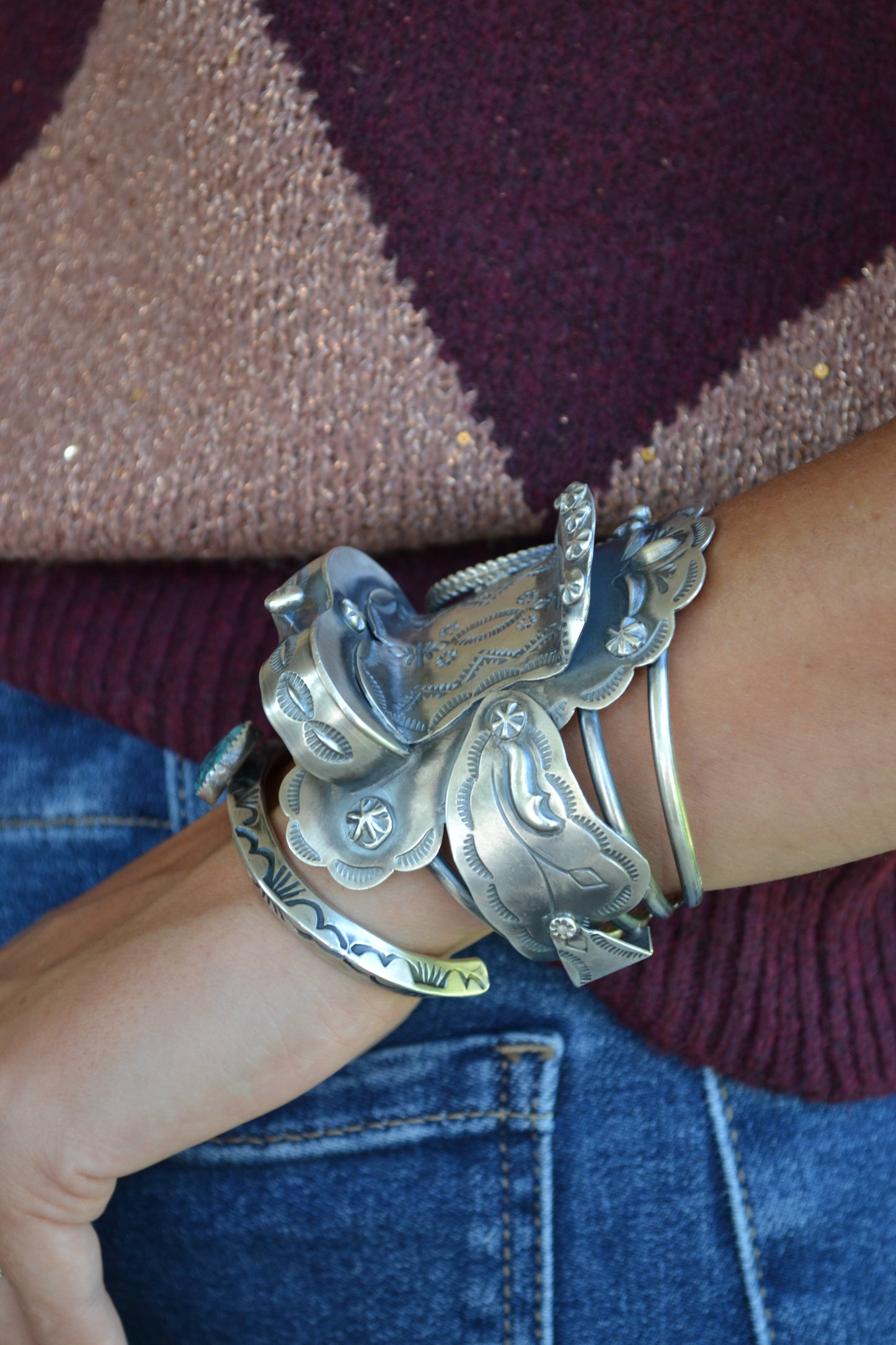 The Tex Saddle Cuff
