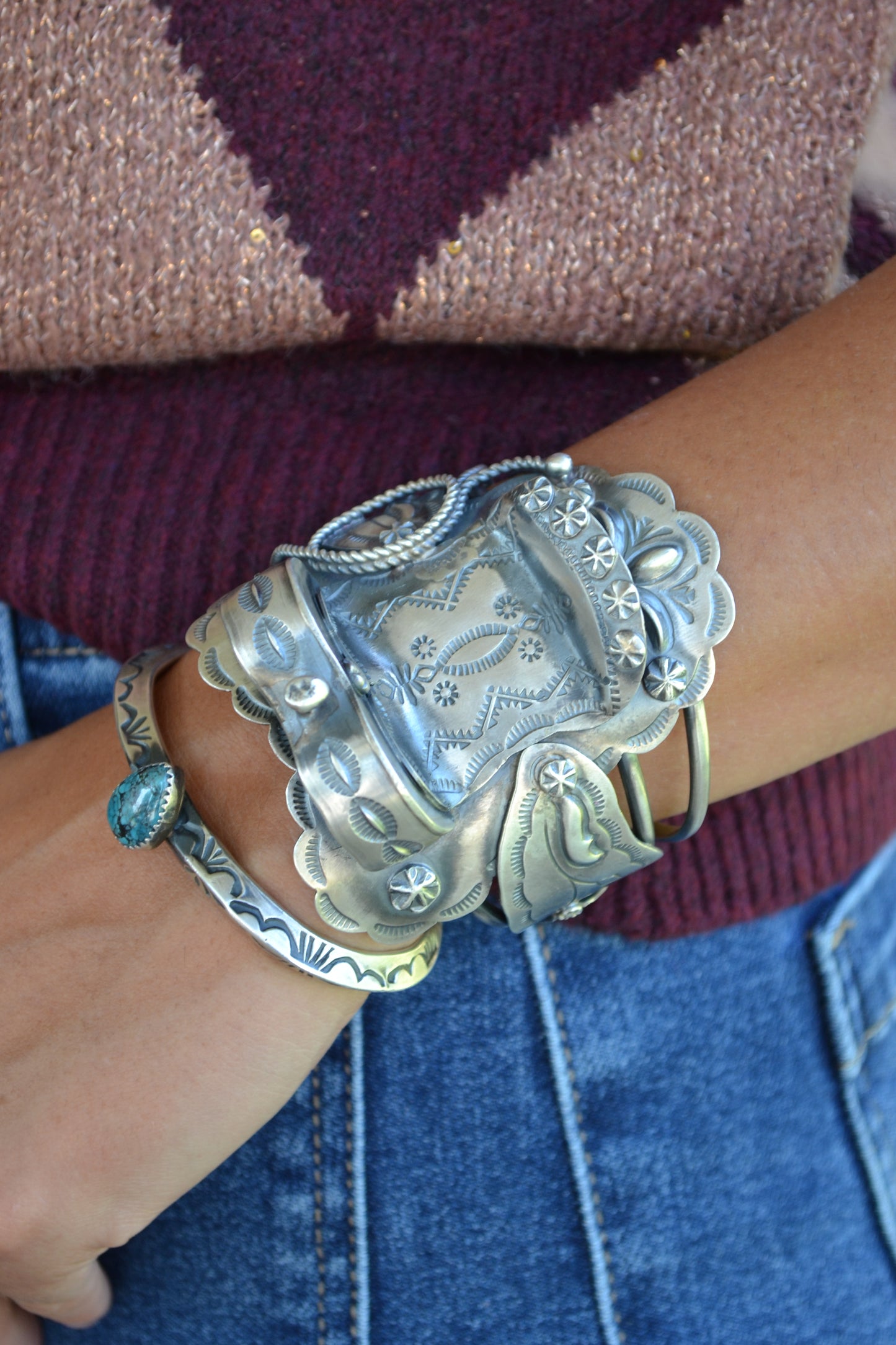 The Tex Saddle Cuff