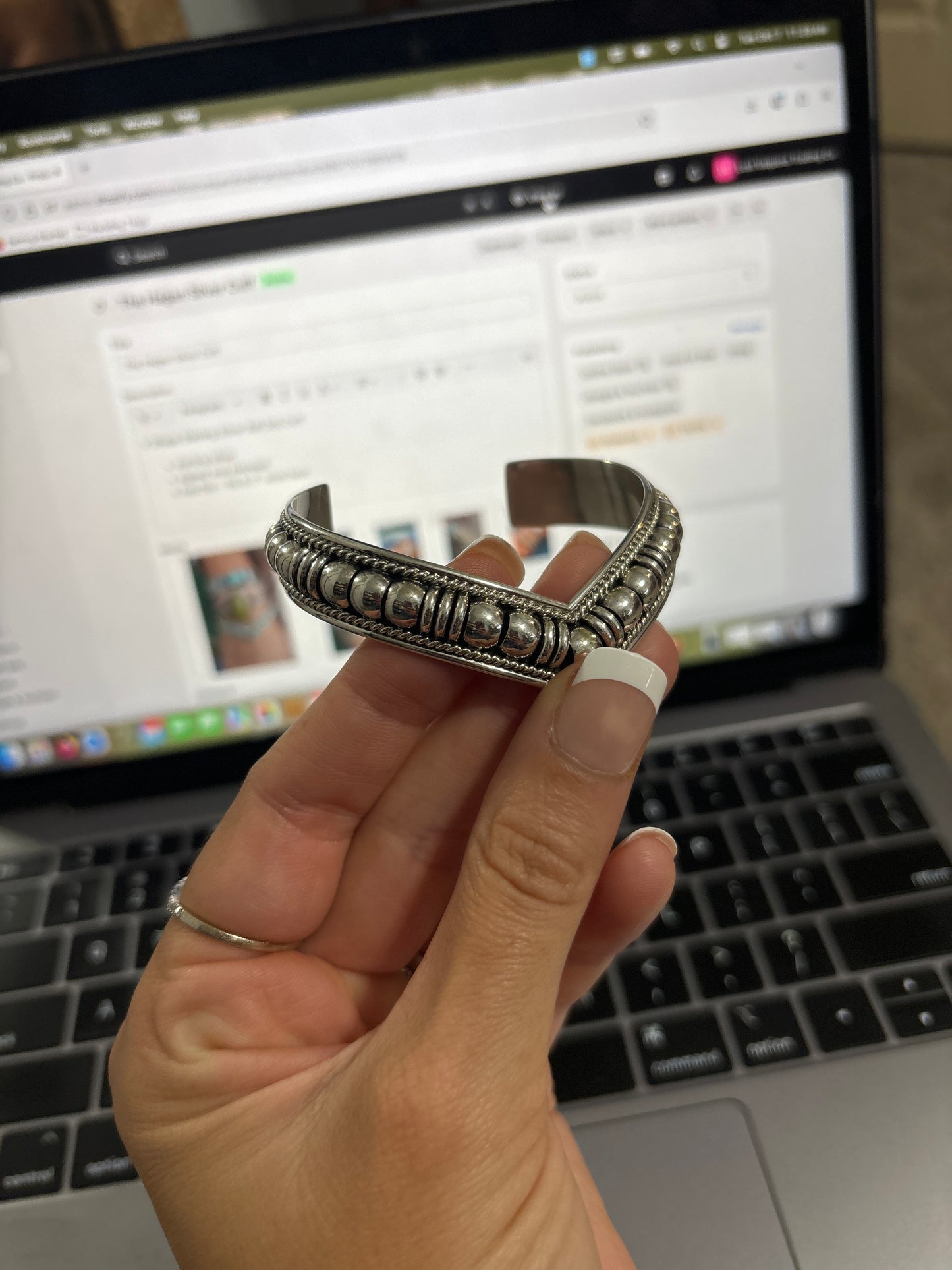 The Hagan Silver Cuff