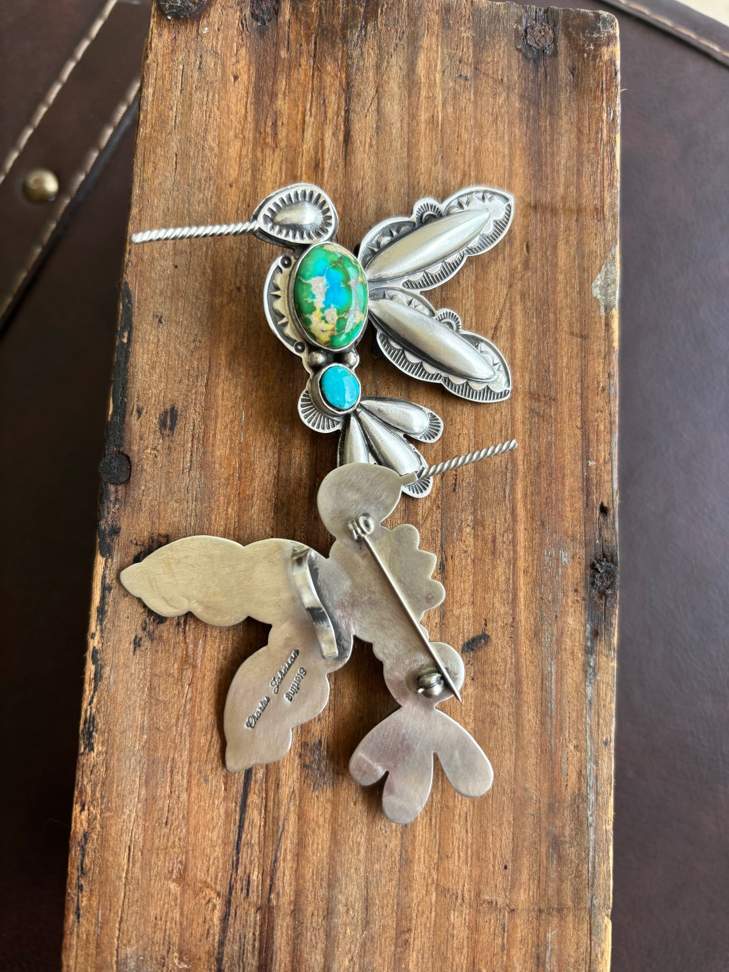 The Colibrí Pendant/Pin