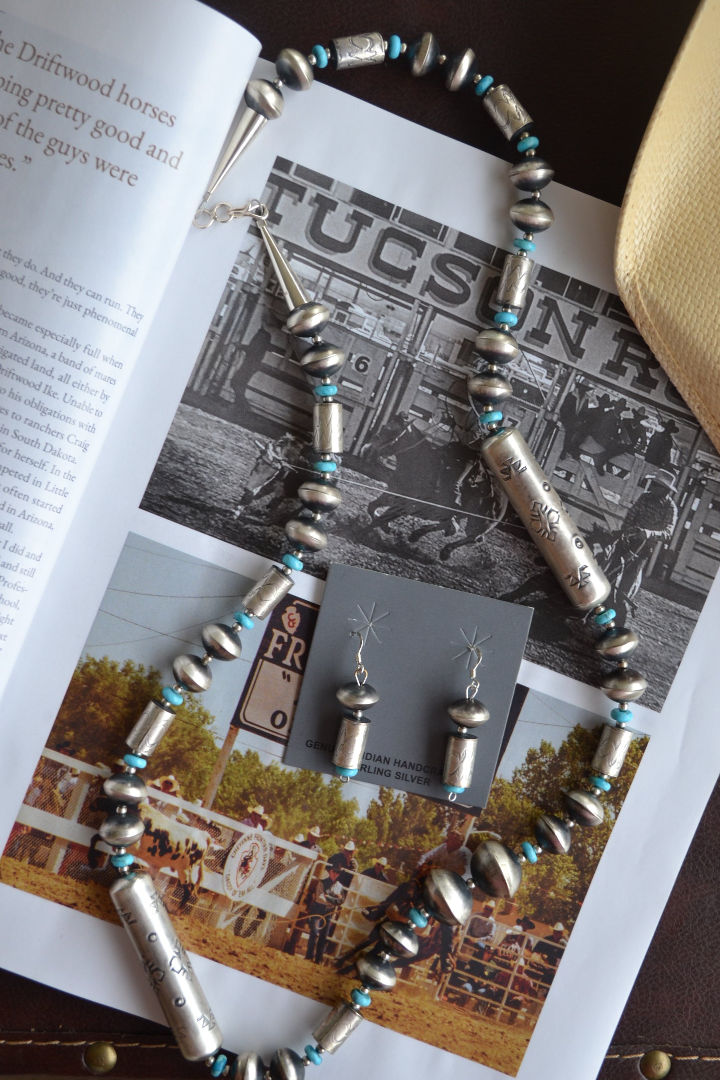 The Lydia 28" Navajo Pearl Set