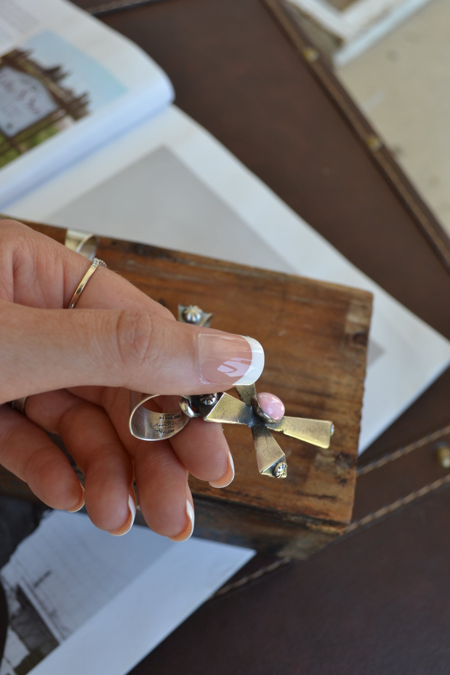 The Dovray Pendants (Pink Conch & Wild Horse)