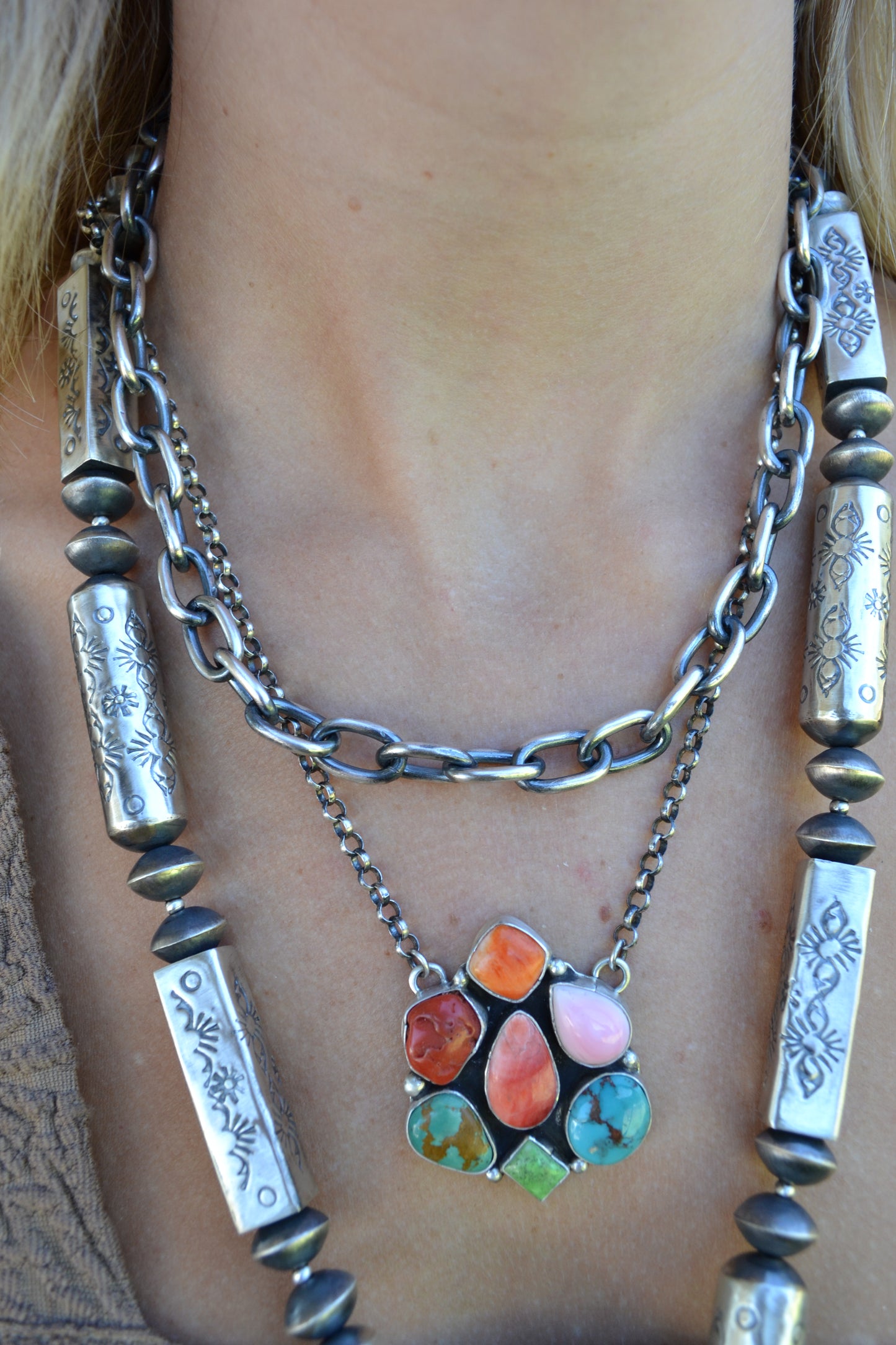 The Delco Cluster Necklace