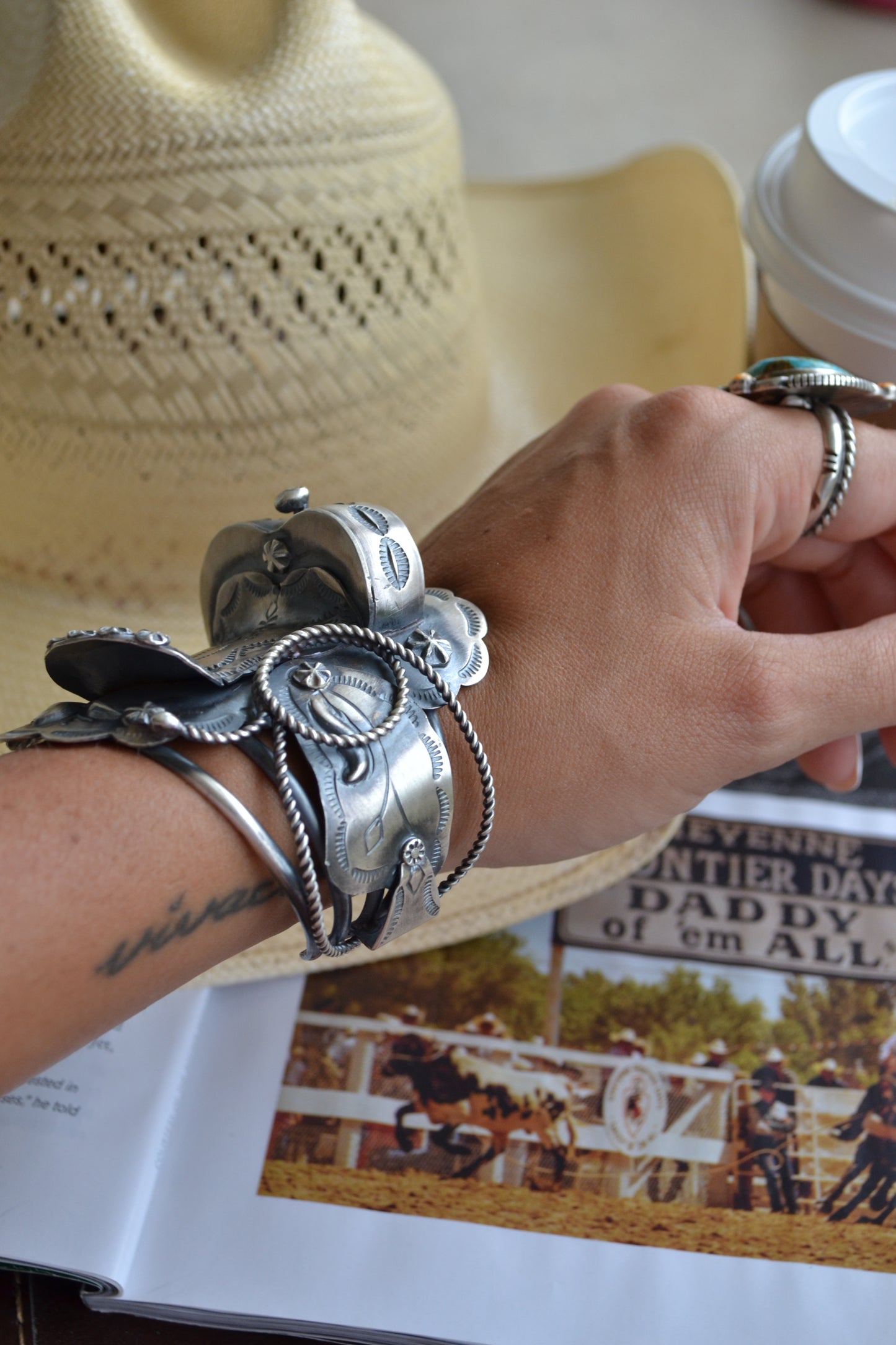 The Tex Saddle Cuff