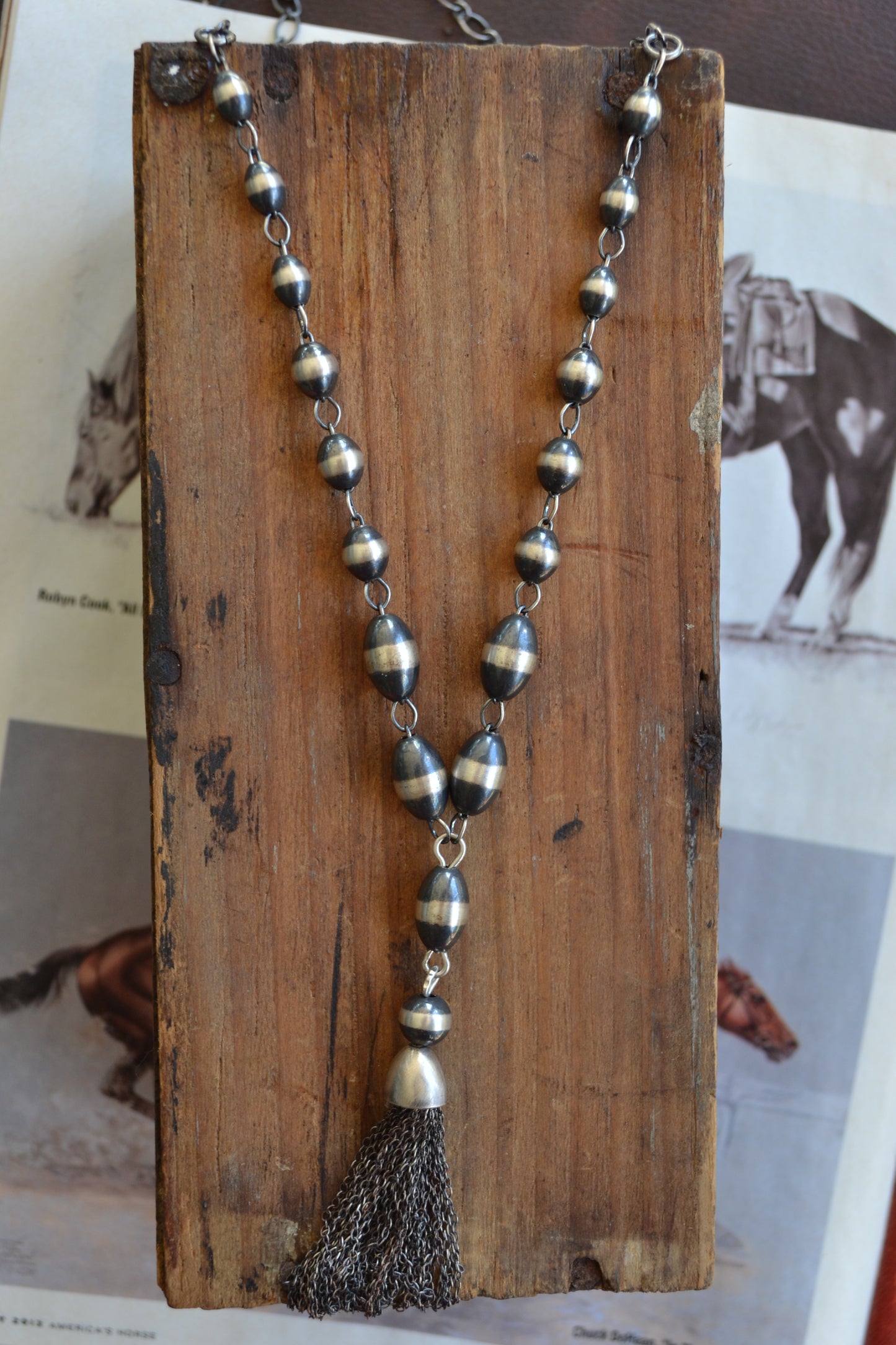 The Landry Rosary Lariat Necklace