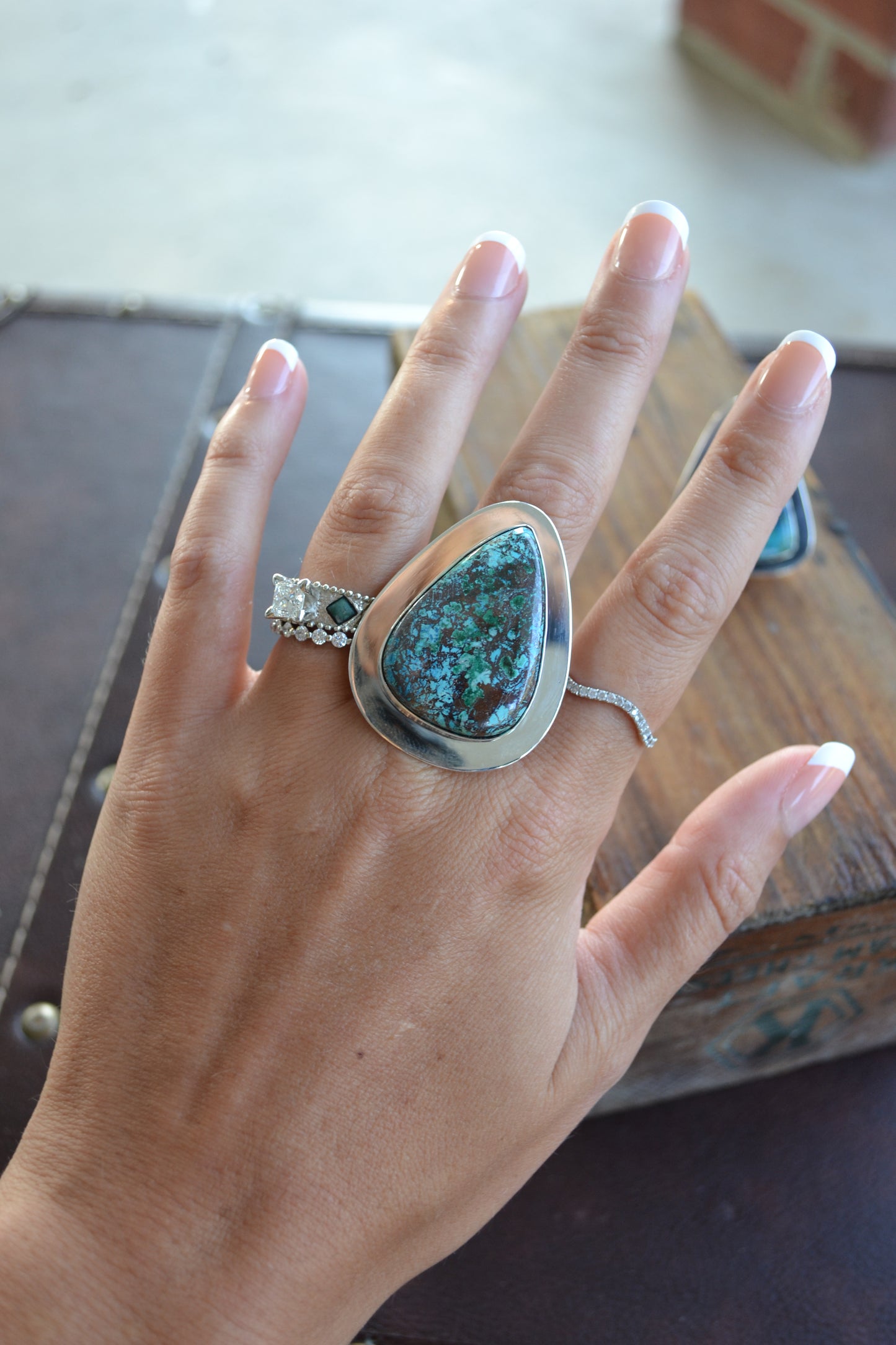 Black Friday Doorbuster - Chimney Butte’s Daughter Turquoise Rings