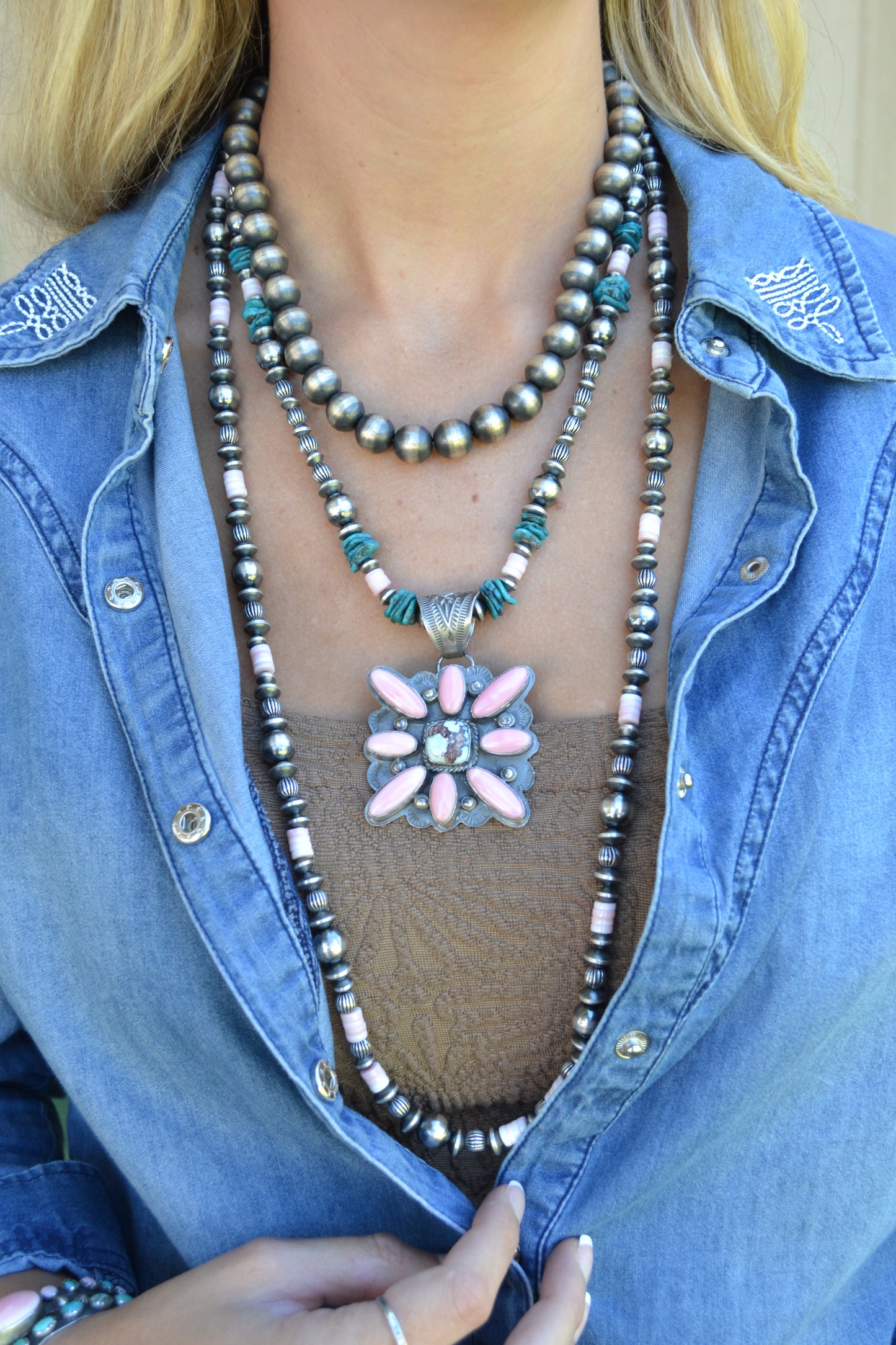 The Saluda 12mm Pearls