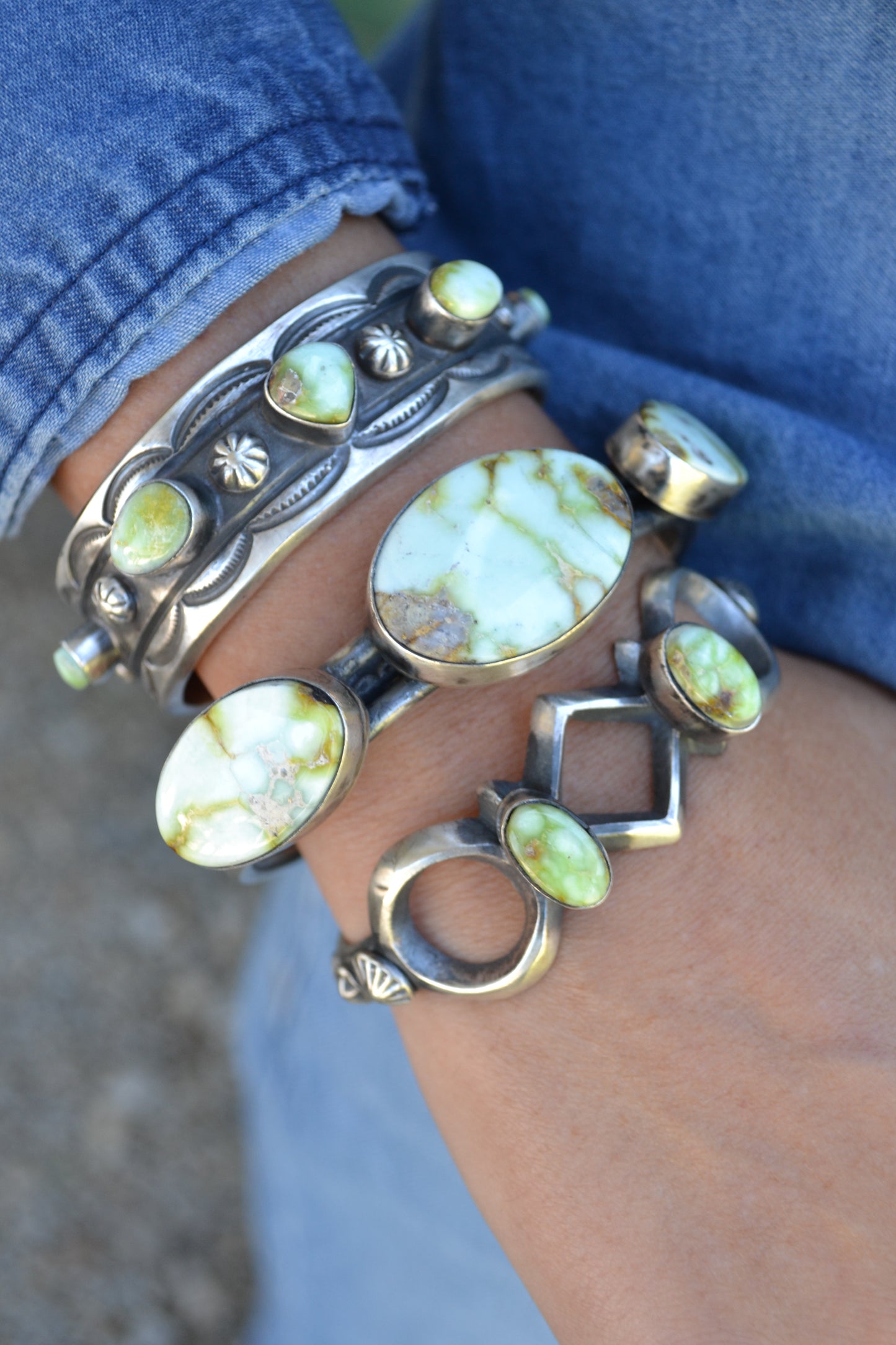 The Dierks 3 Stone Cuff