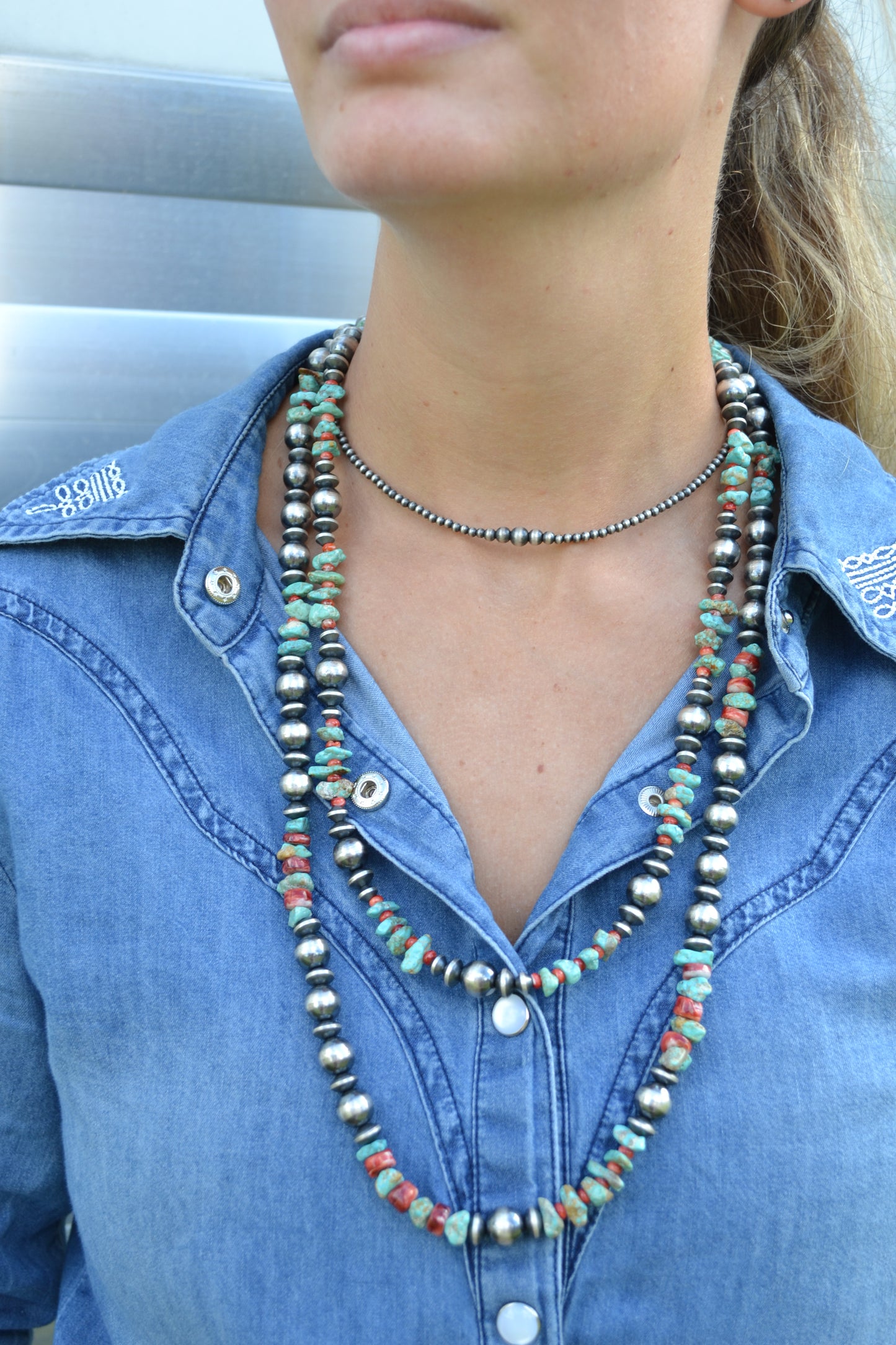 The Navarro 10mm Red Spiny Pearls