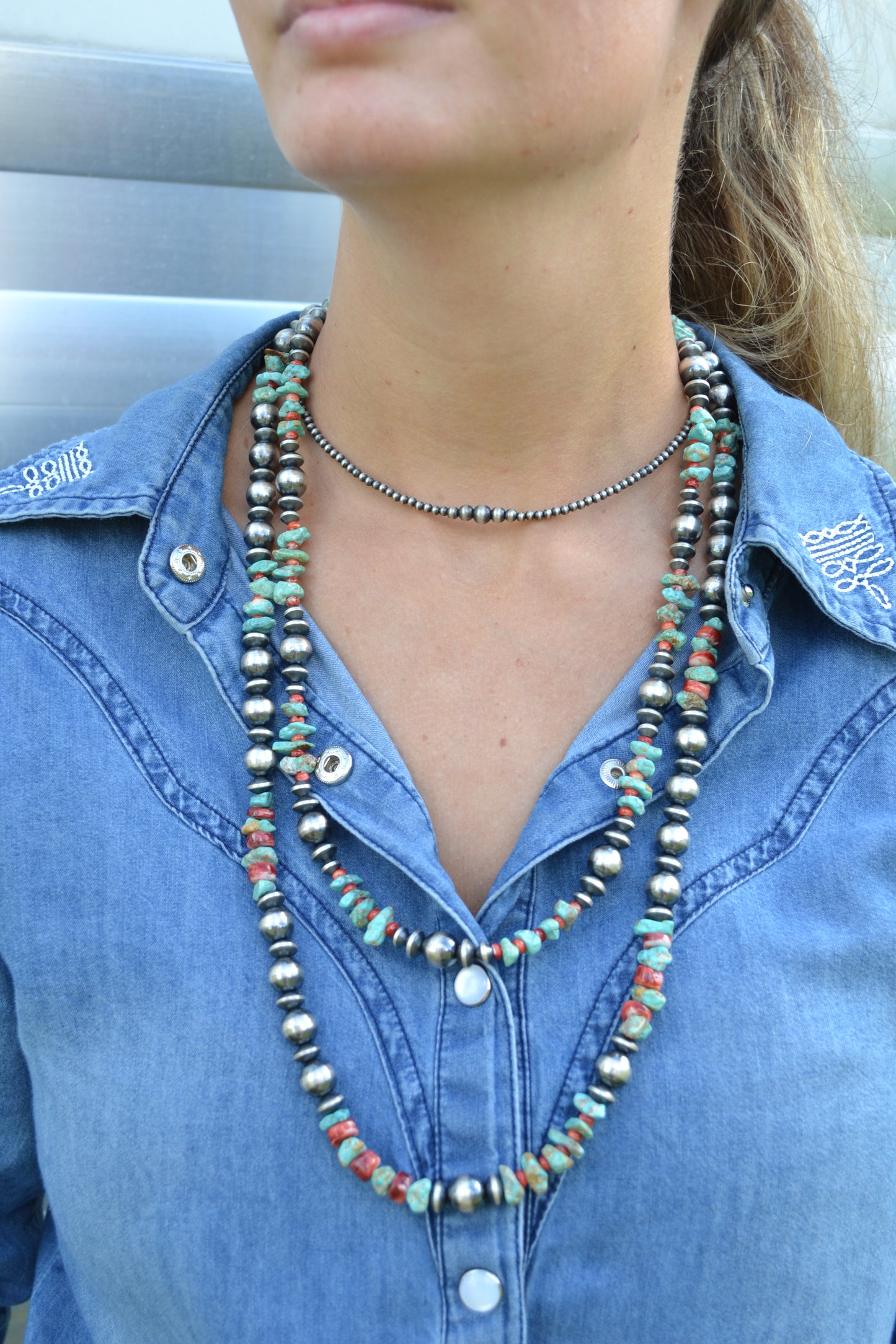 The Navarro 10mm Red Spiny Pearls