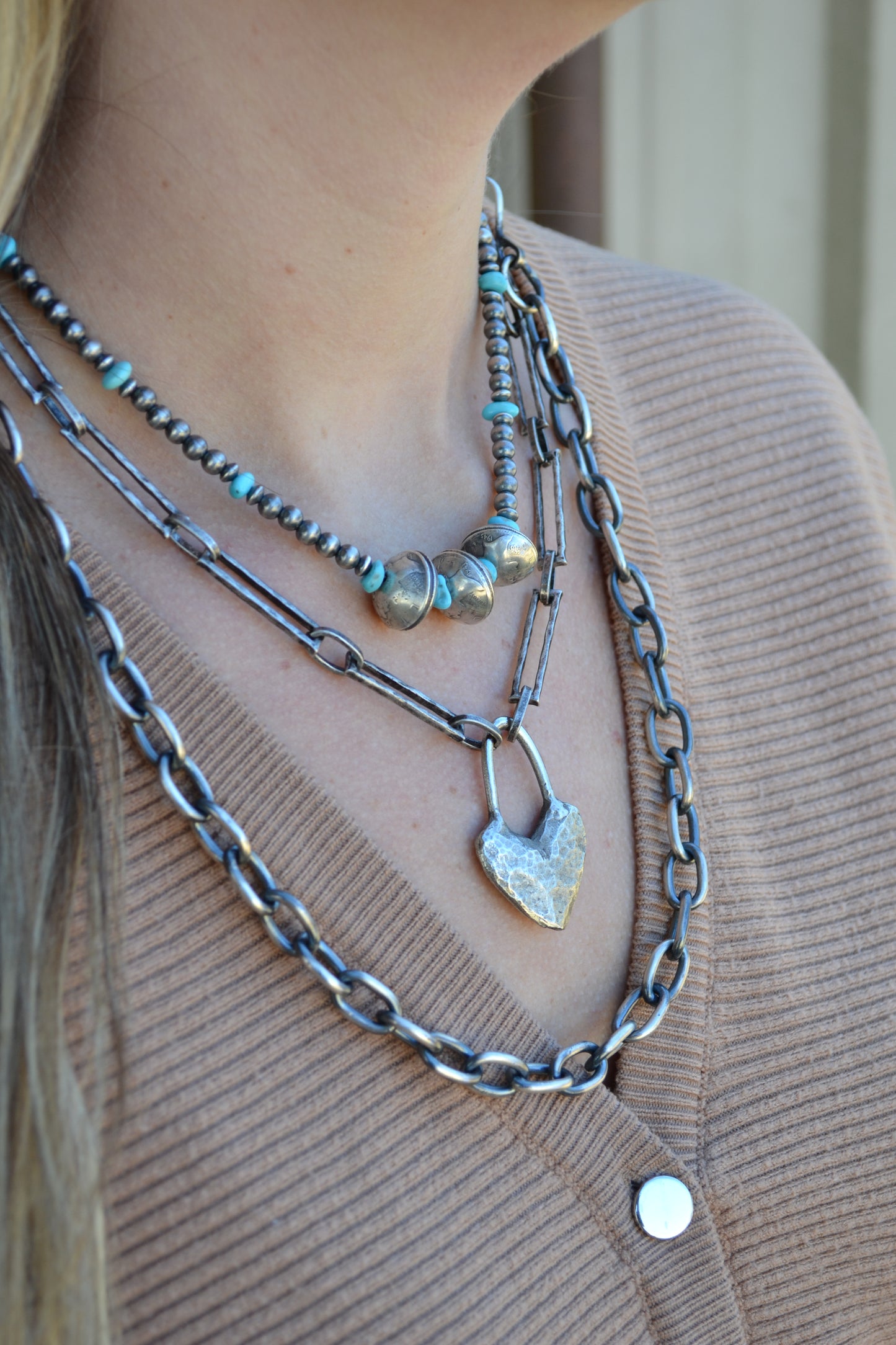 The Crescent Heart Necklace