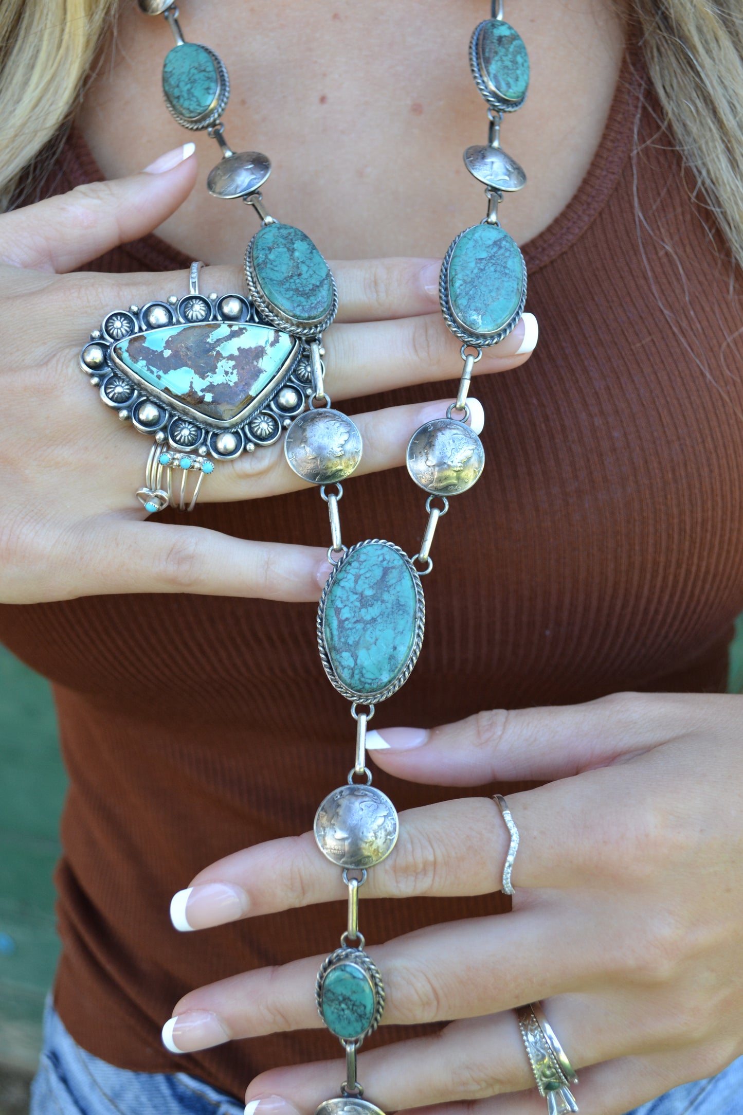 The Fallon Mecury Dime Lariat