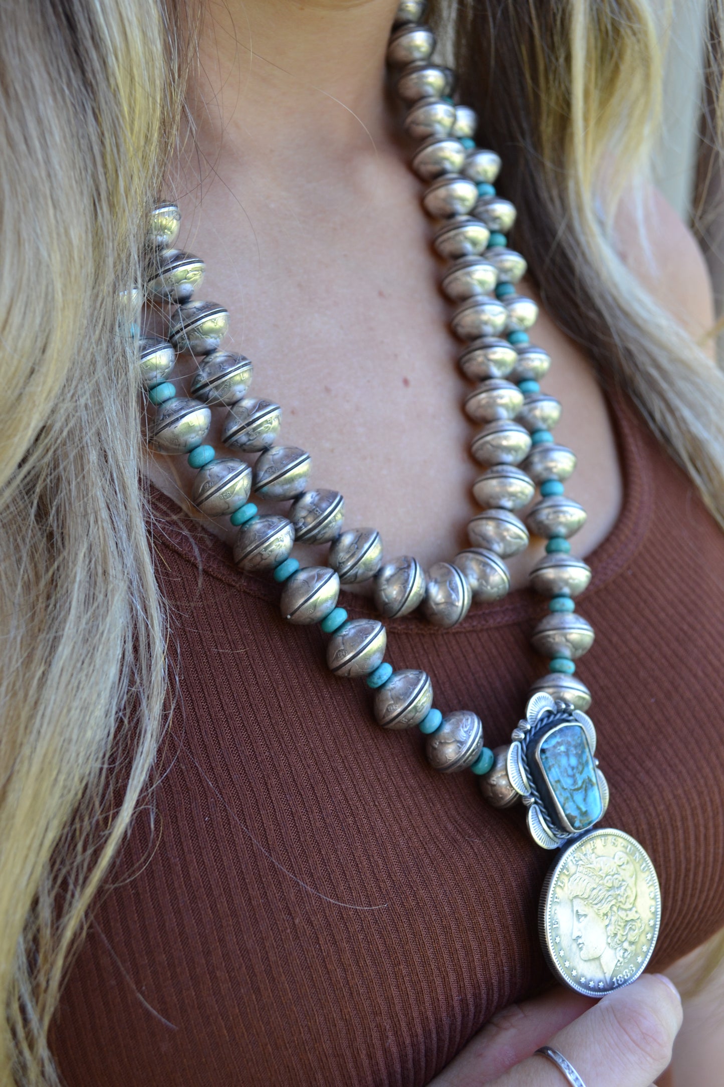 The Hawley 24" Mercury Dime Coin Necklace