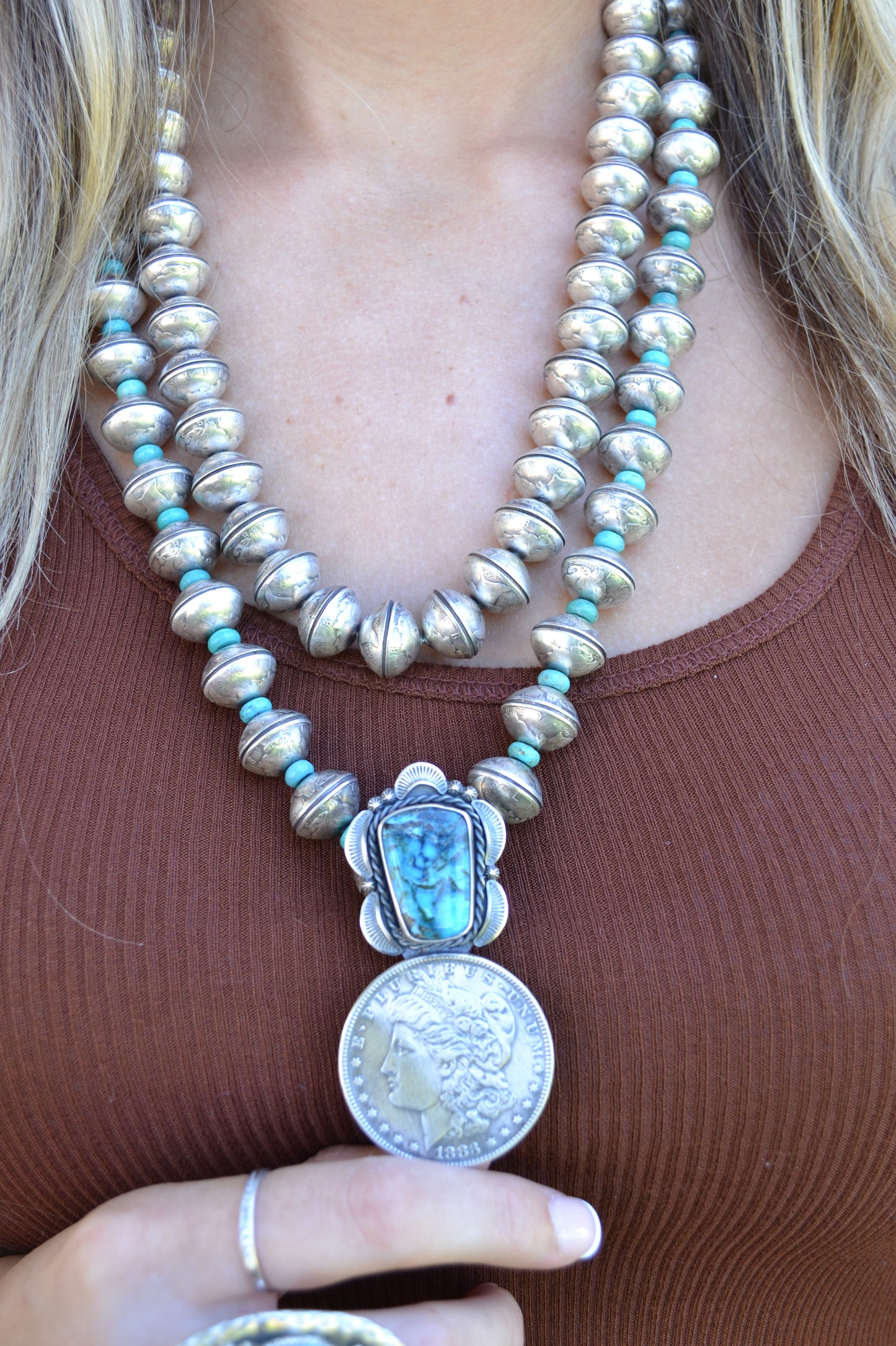 The Hawley 24" Mercury Dime Coin Necklace