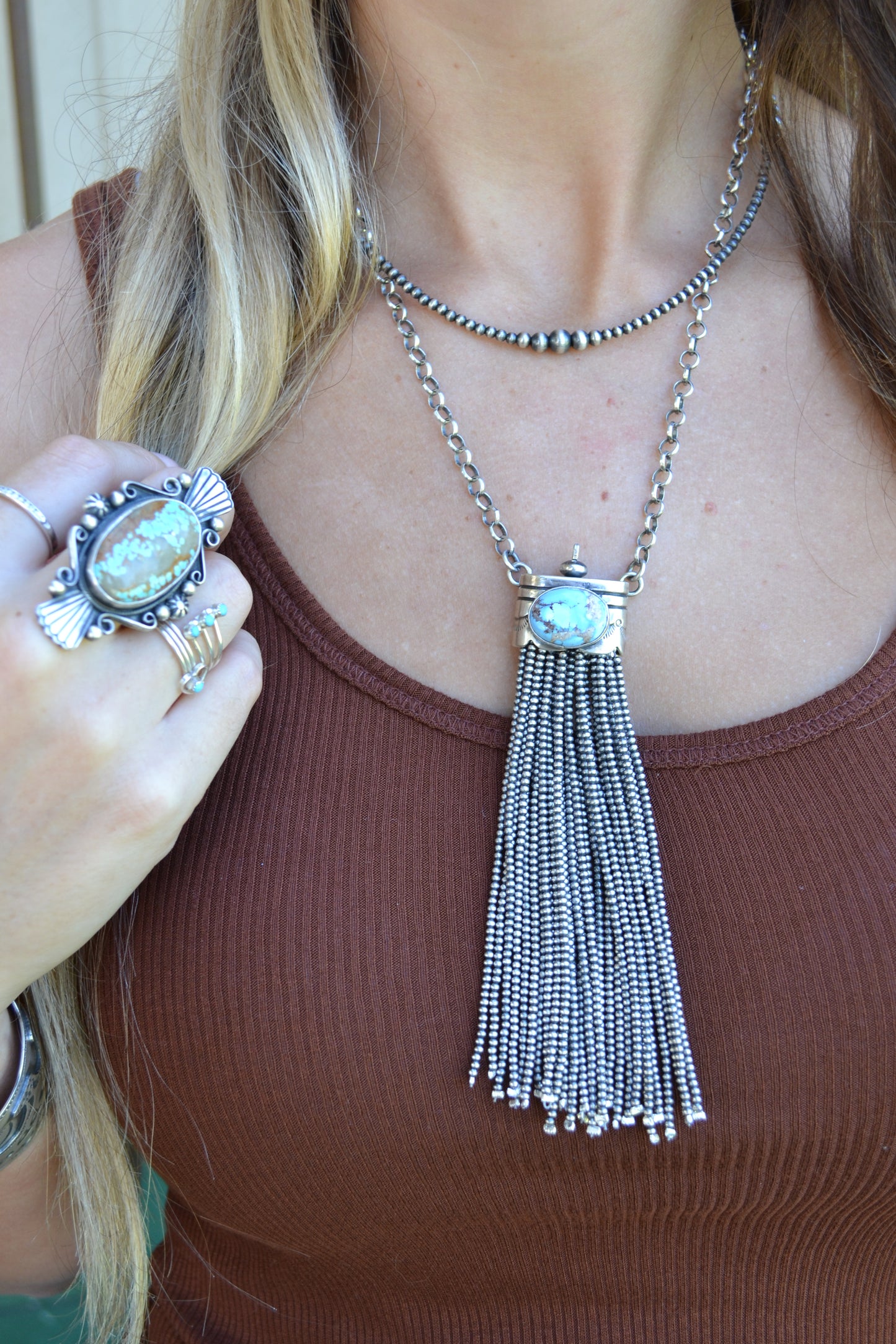 The Topeka Tassel Necklace