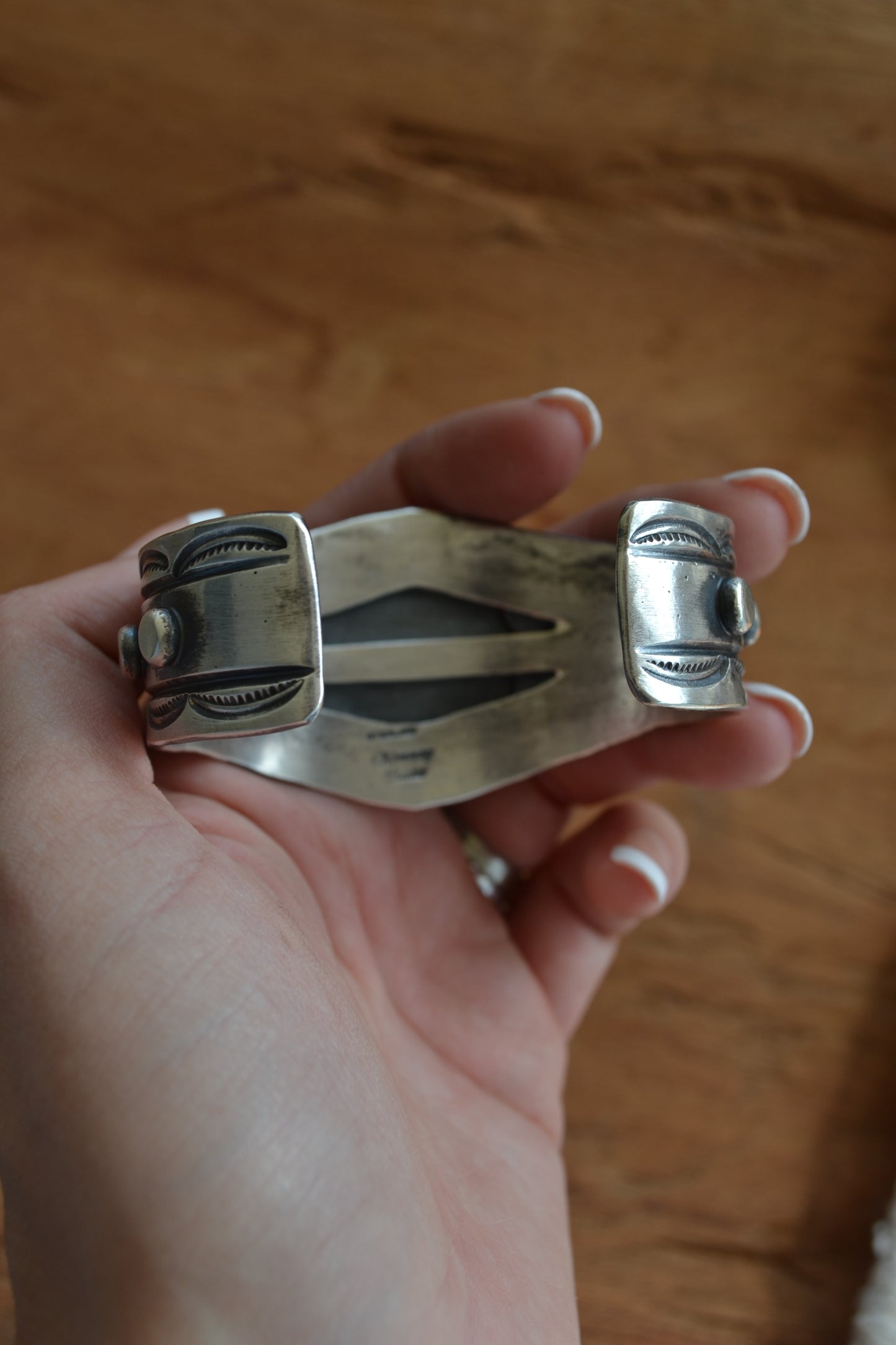 The Sevada 3 Stone Cuff