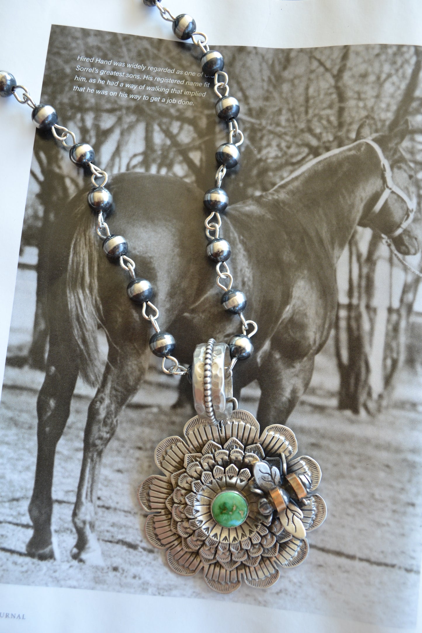 The Bumble Bee 24" Necklace