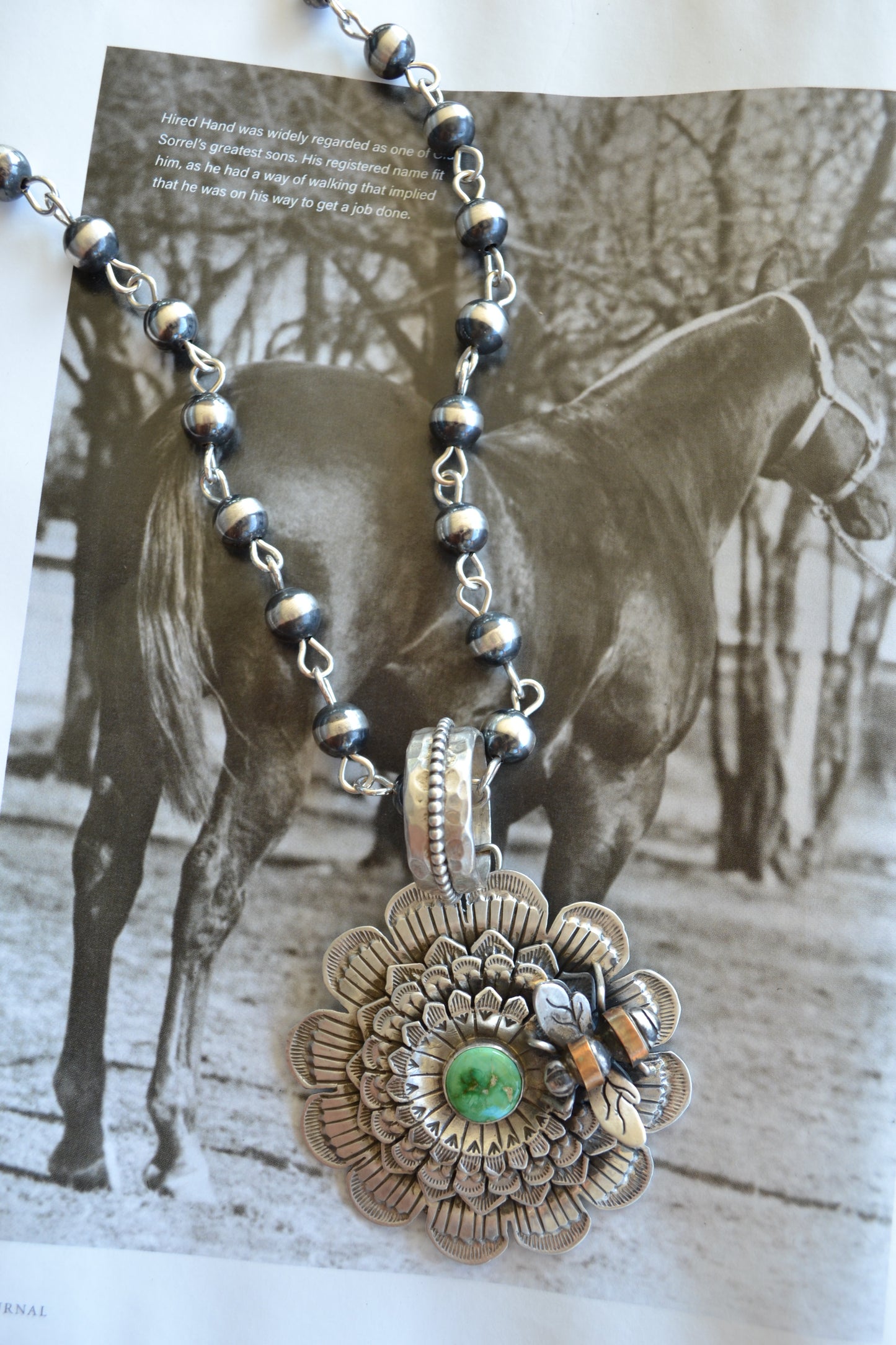 The Bumble Bee 24" Necklace