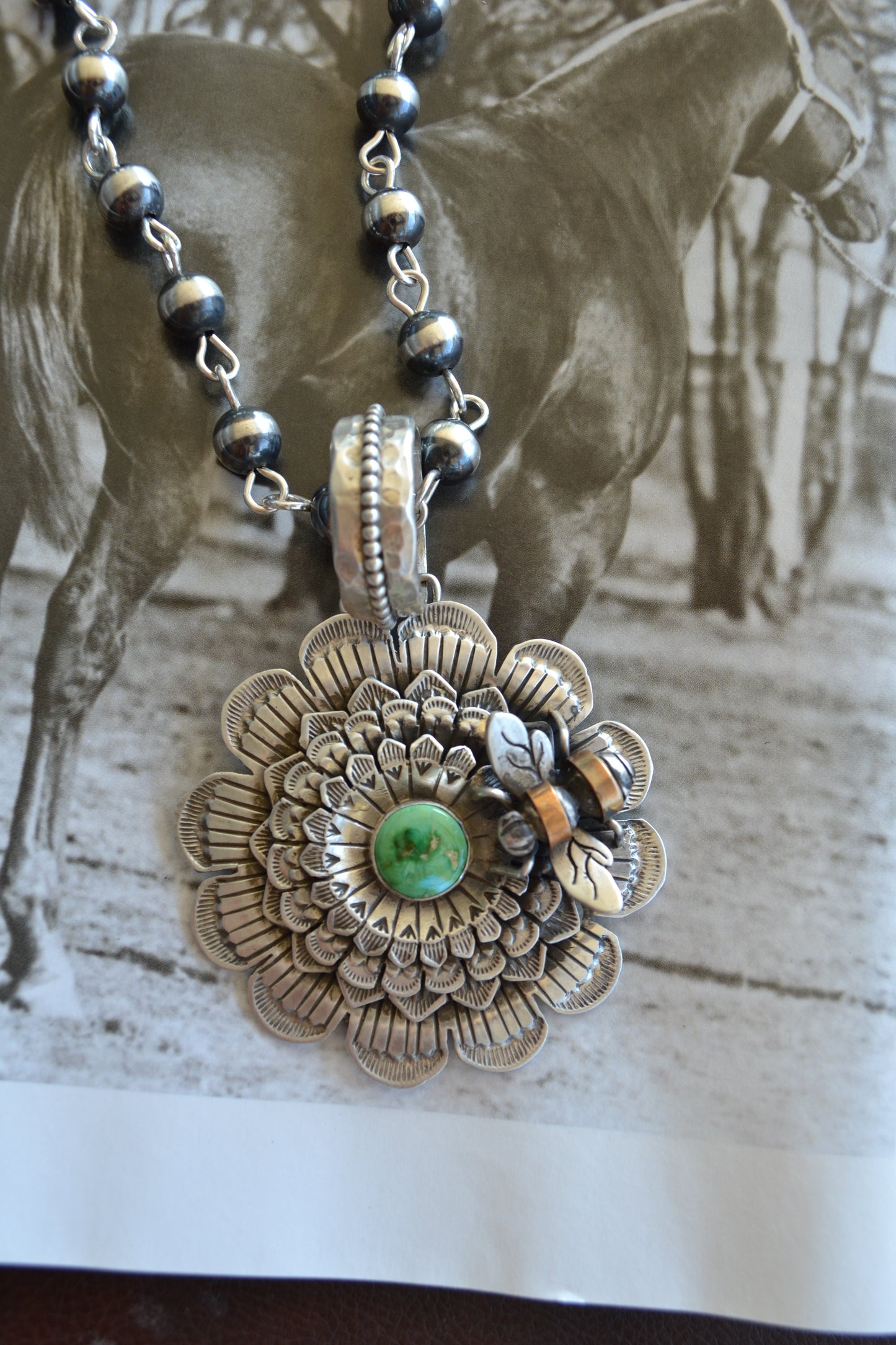 The Bumble Bee 24" Necklace
