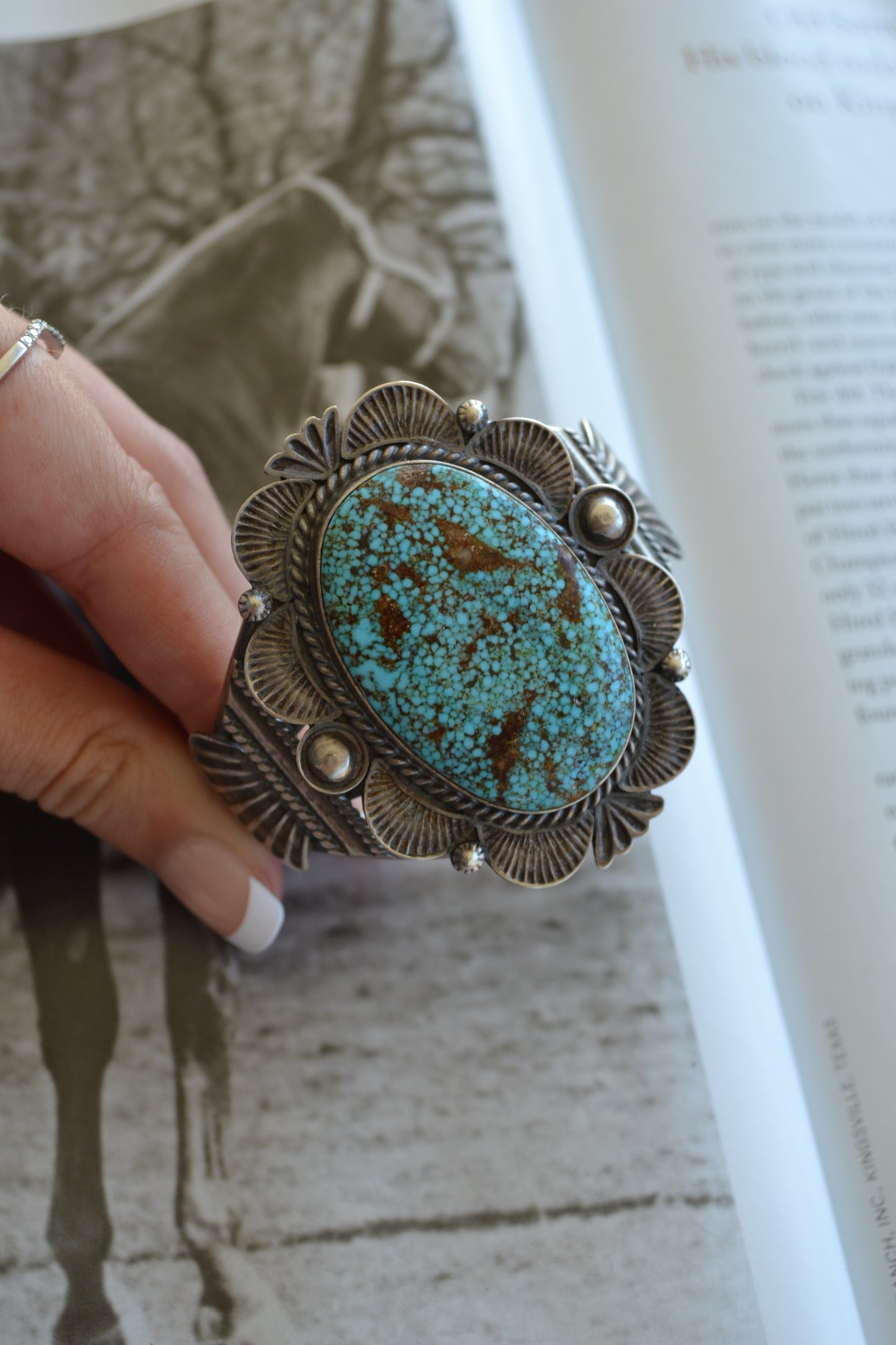 Mary Ann Spencer kingman cuff