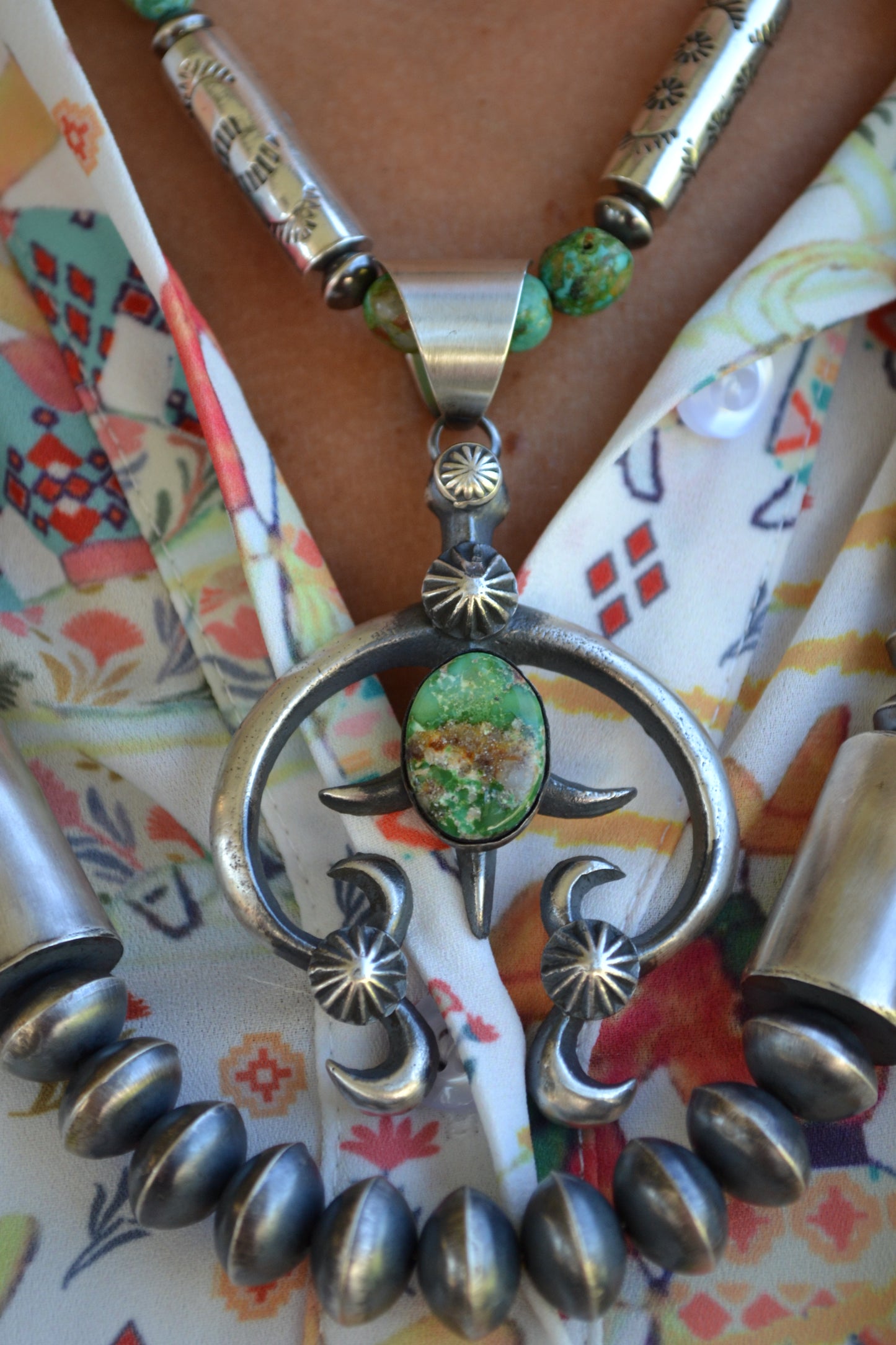 The Olivia Naja Pendant