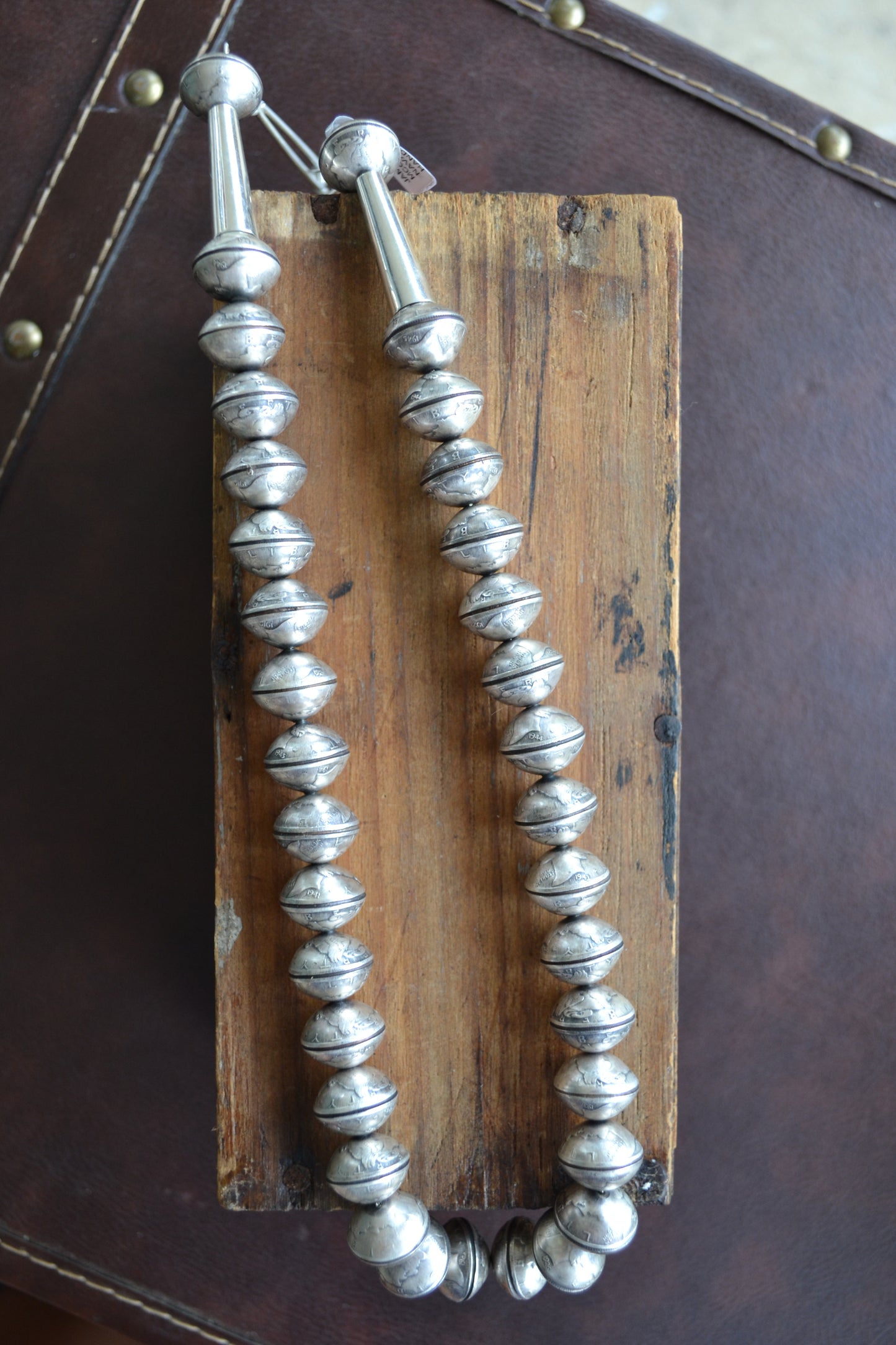 The Sutton 22" Mercury Dime Navajo Pearls