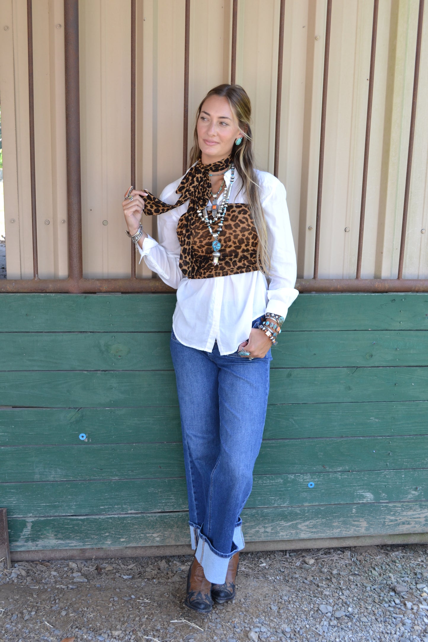 The Quinntana Top & Scarf Set