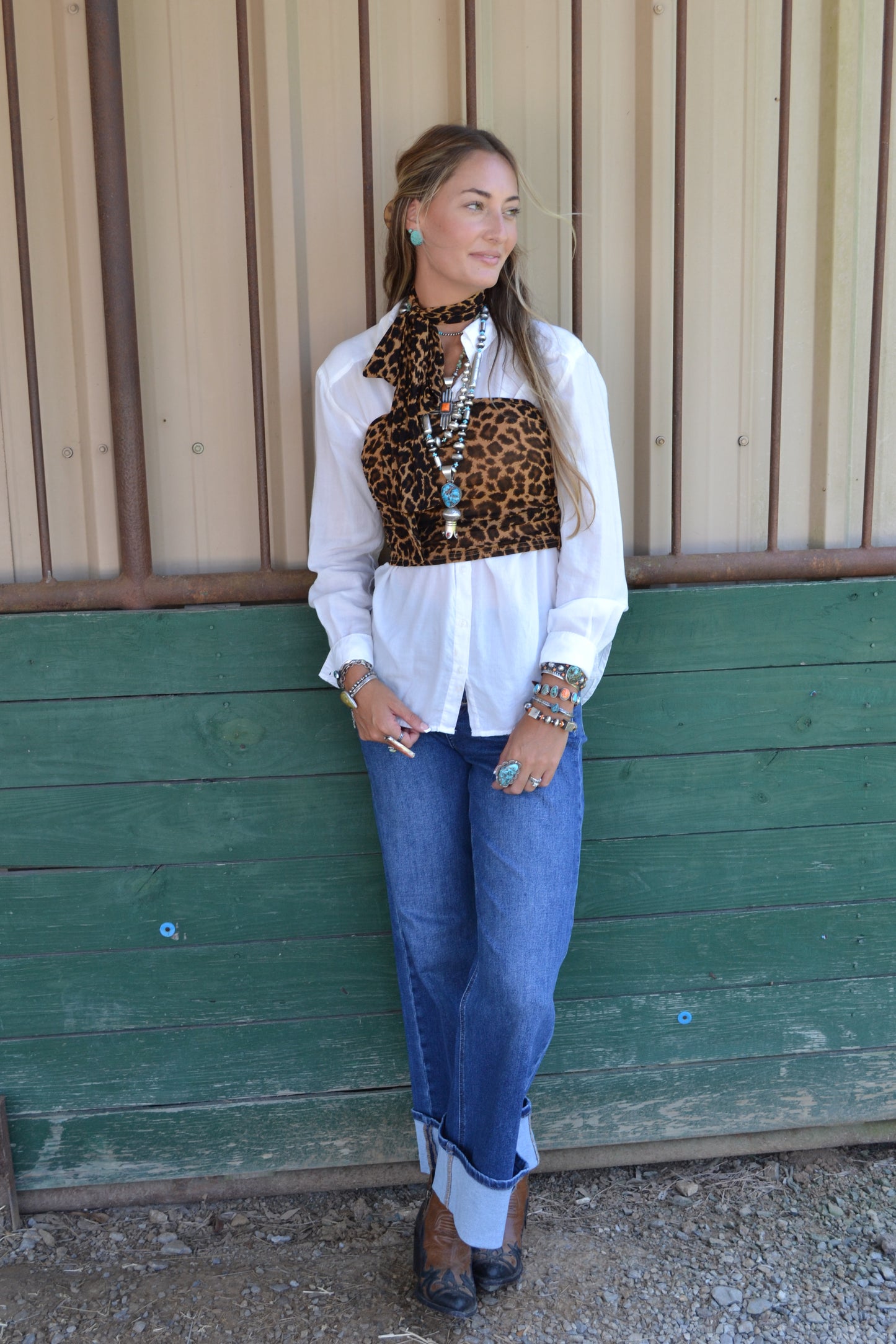 The Quinntana Top & Scarf Set
