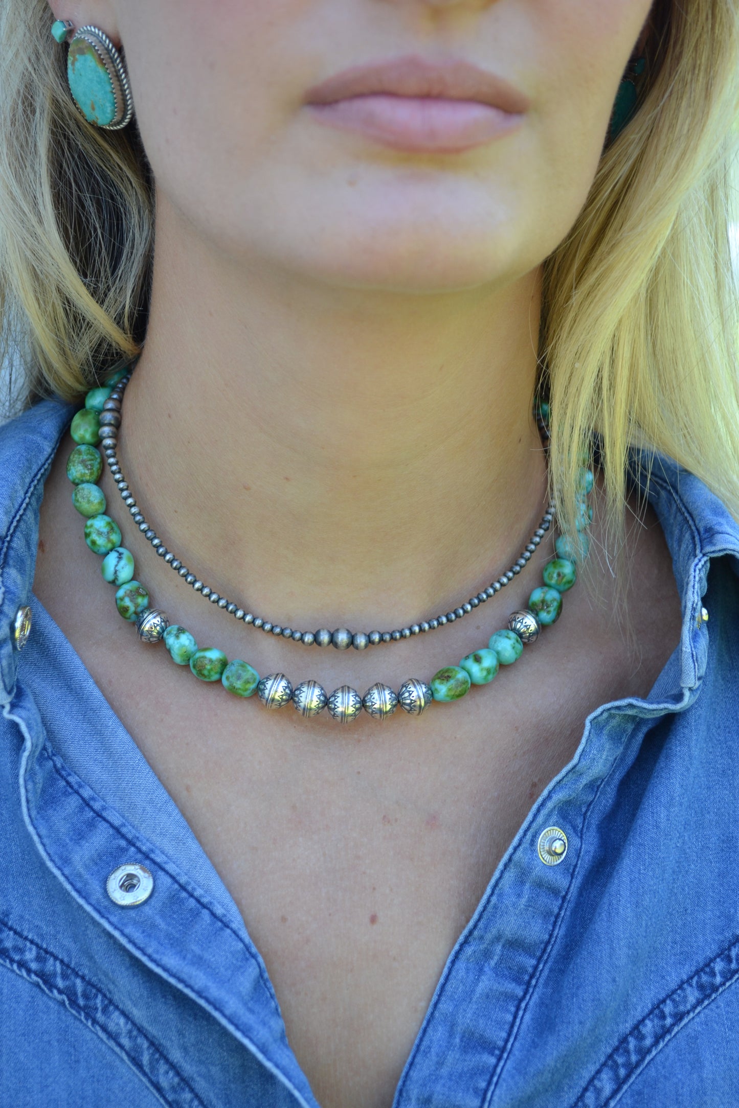 The Koda Sonoran & Handmade Bead Necklaces