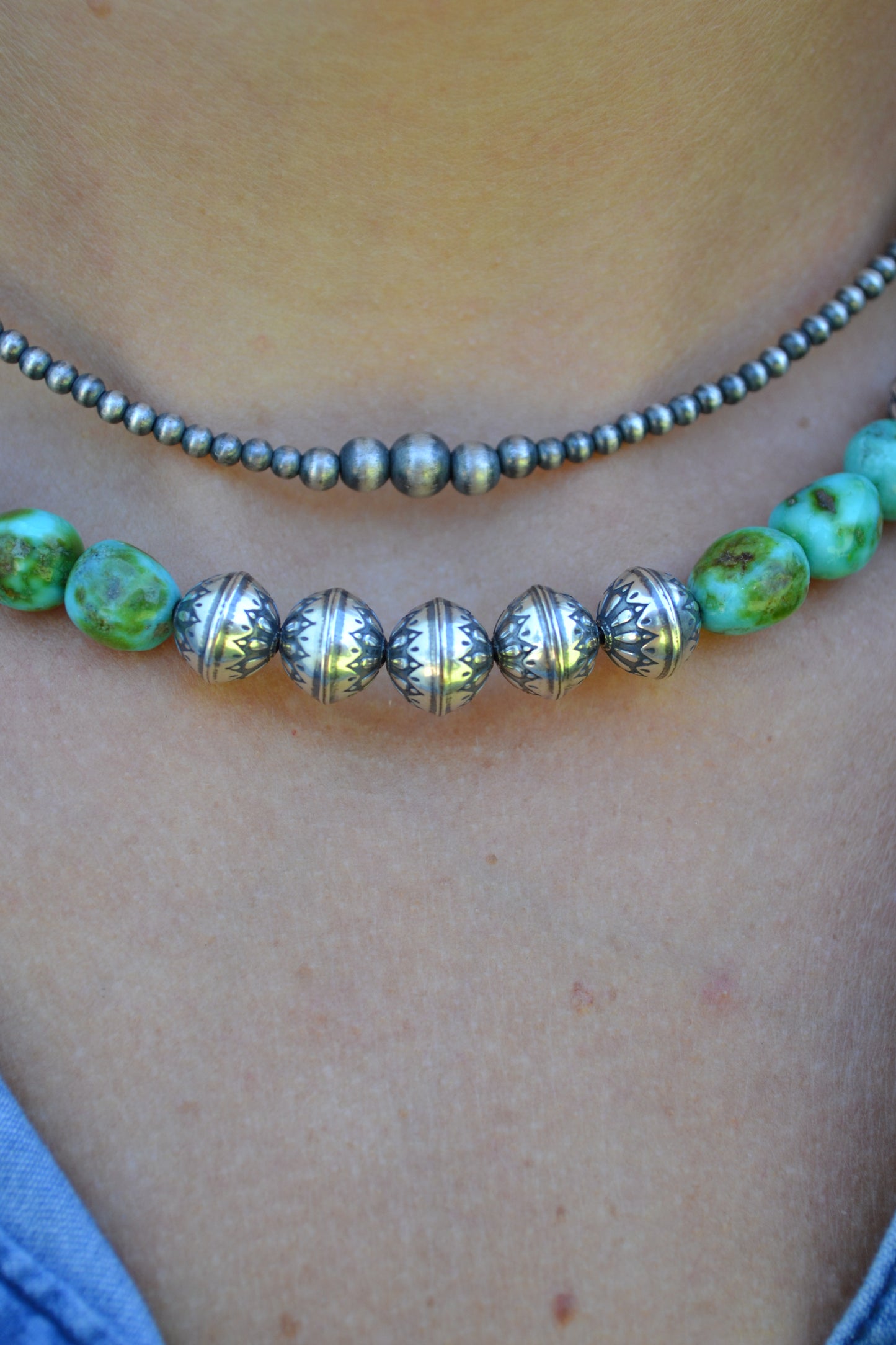 The Koda Sonoran & Handmade Bead Necklaces