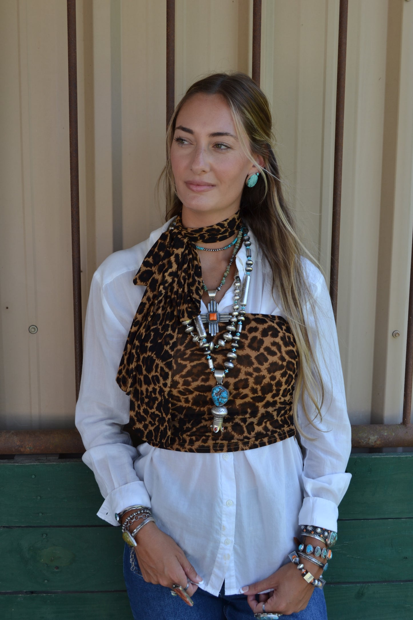 The Quinntana Top & Scarf Set
