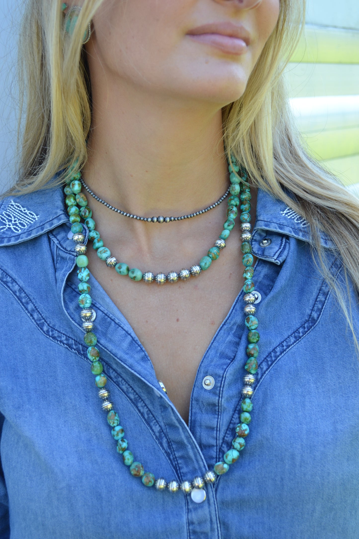 The Koda Sonoran & Handmade Bead Necklaces